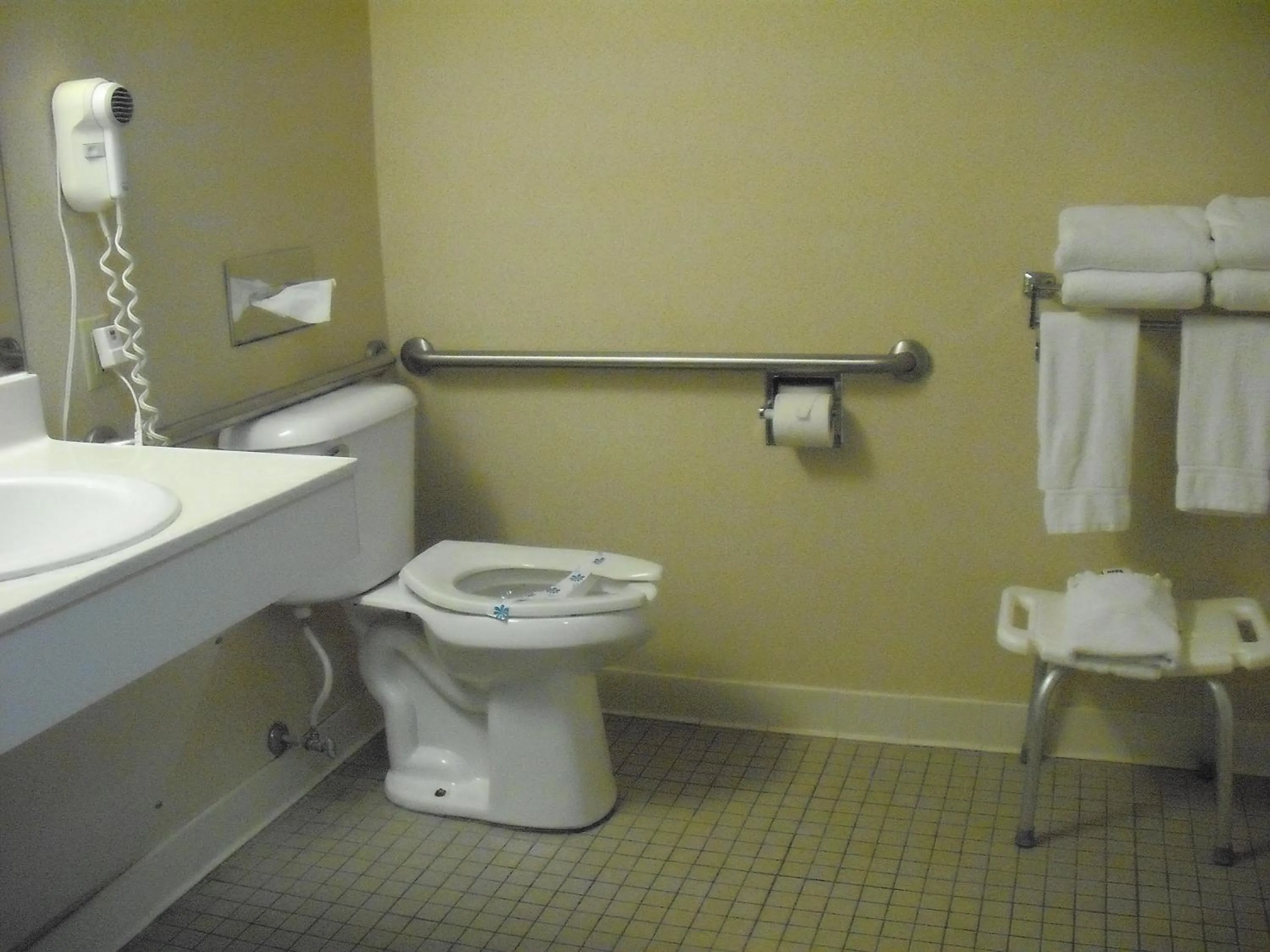 Toilet in Mountain Inn & Suites