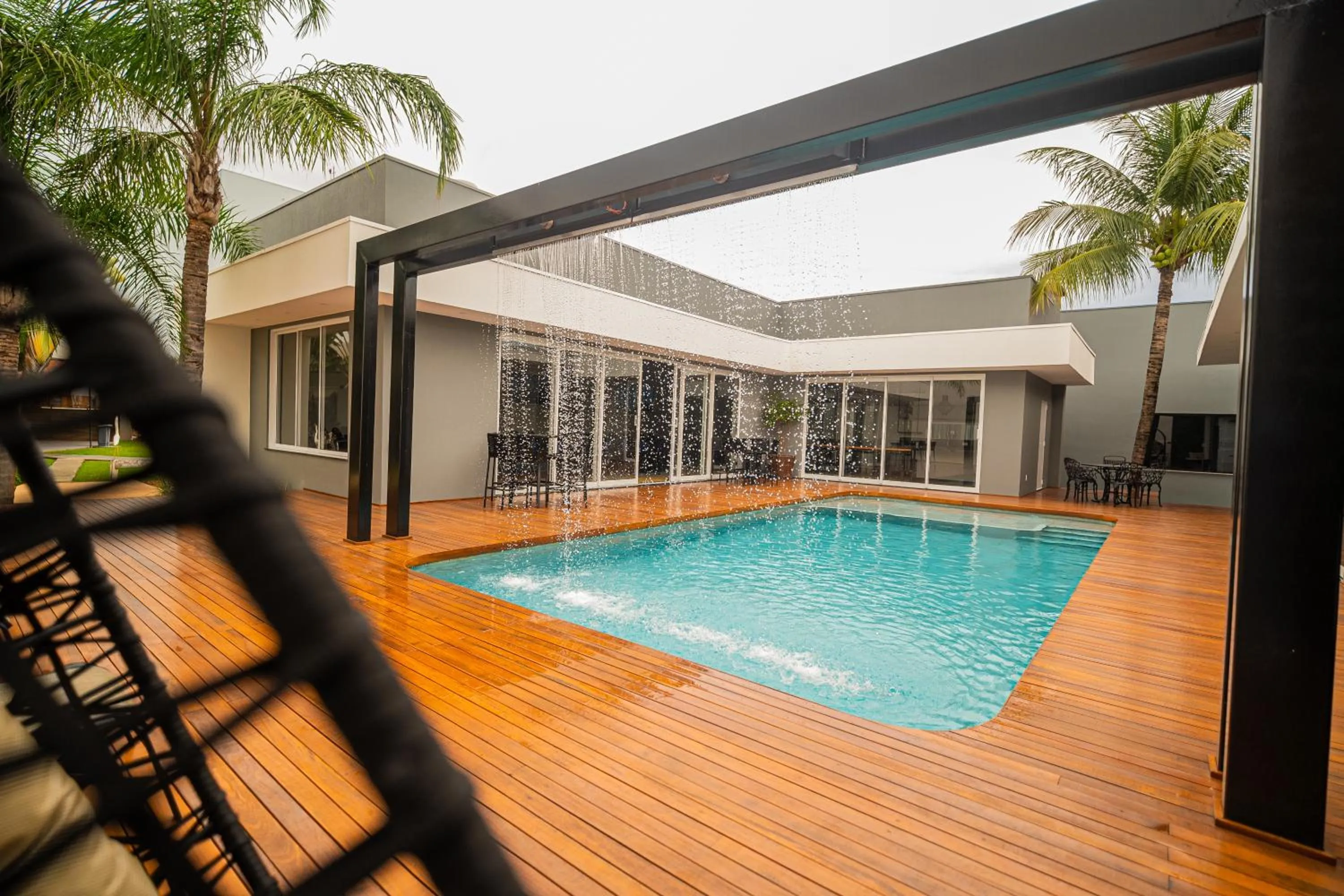 Swimming pool in Hotel Opuka