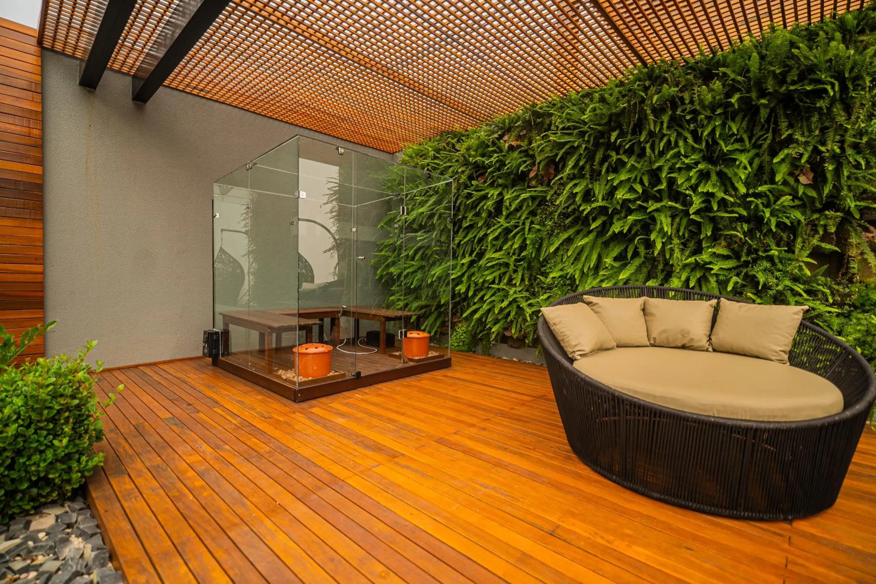 Sauna in Hotel Opuka