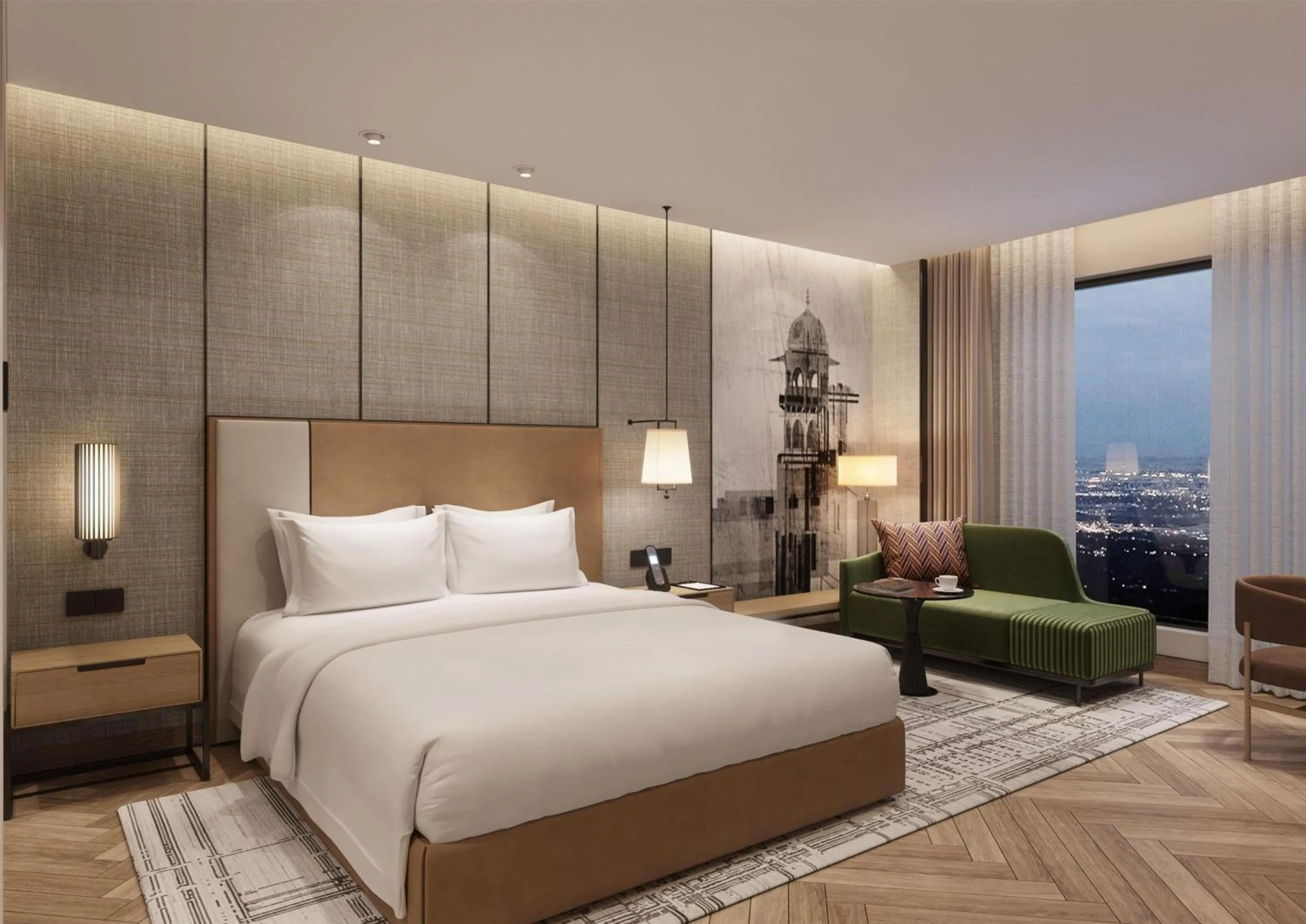 Bed in Doubletree By Hilton Bengaluru Airport