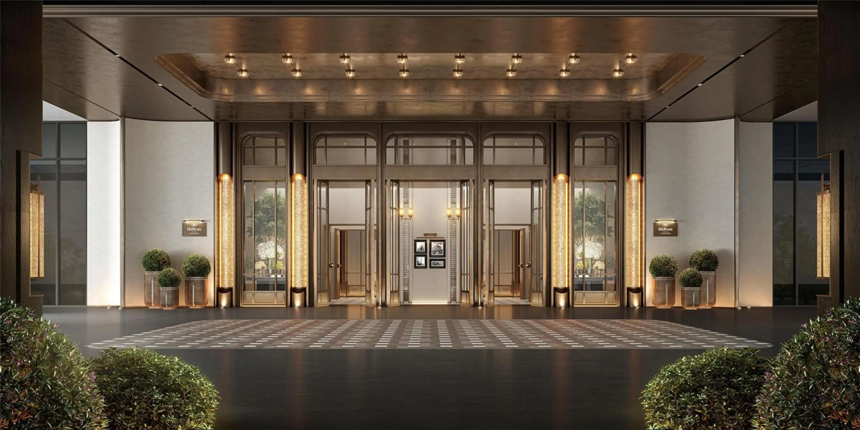 Property building in Hilton Guangzhou Baiyun Airport