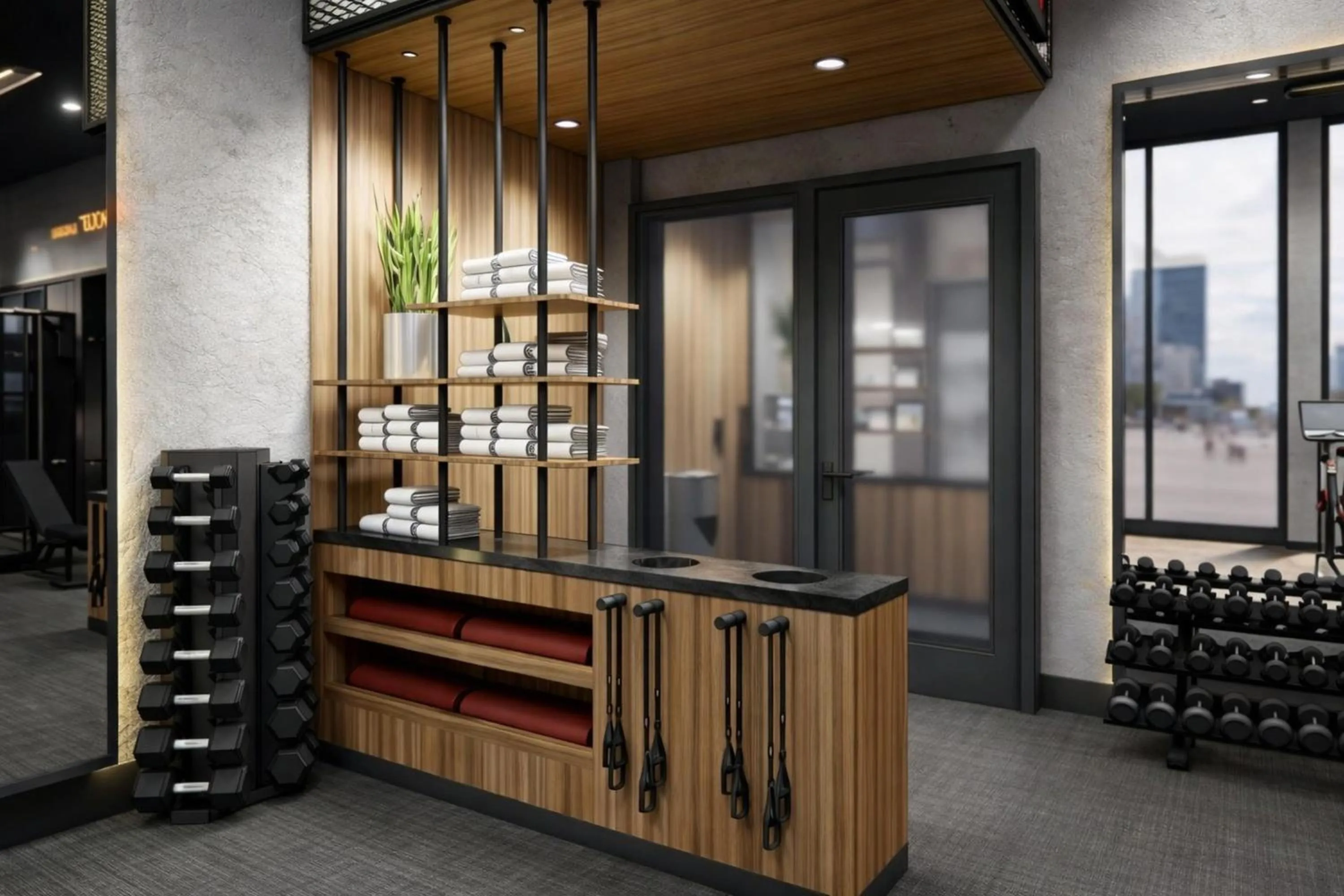 Fitness centre/facilities in Tempo By Hilton Washington Dc Downtown