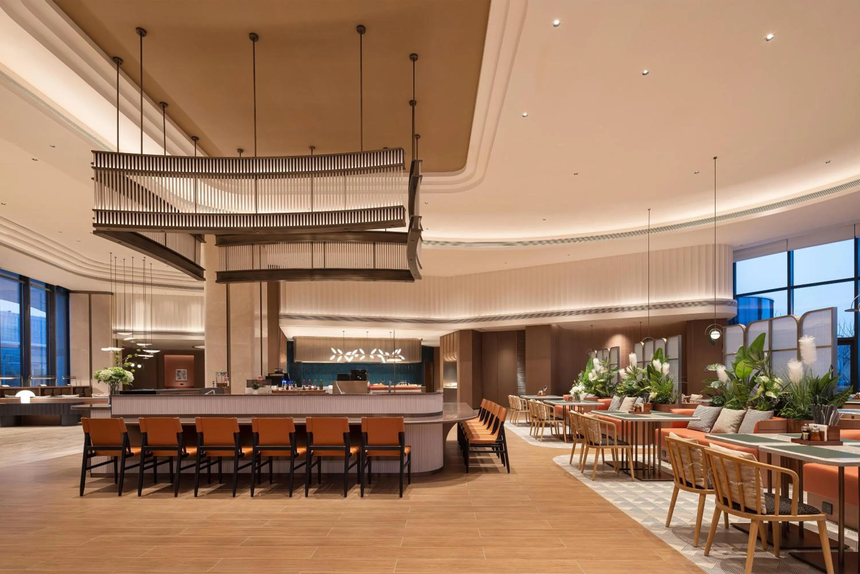 Restaurant/places to eat in Hilton Garden Inn Huangshi Dinosaur Wonderland