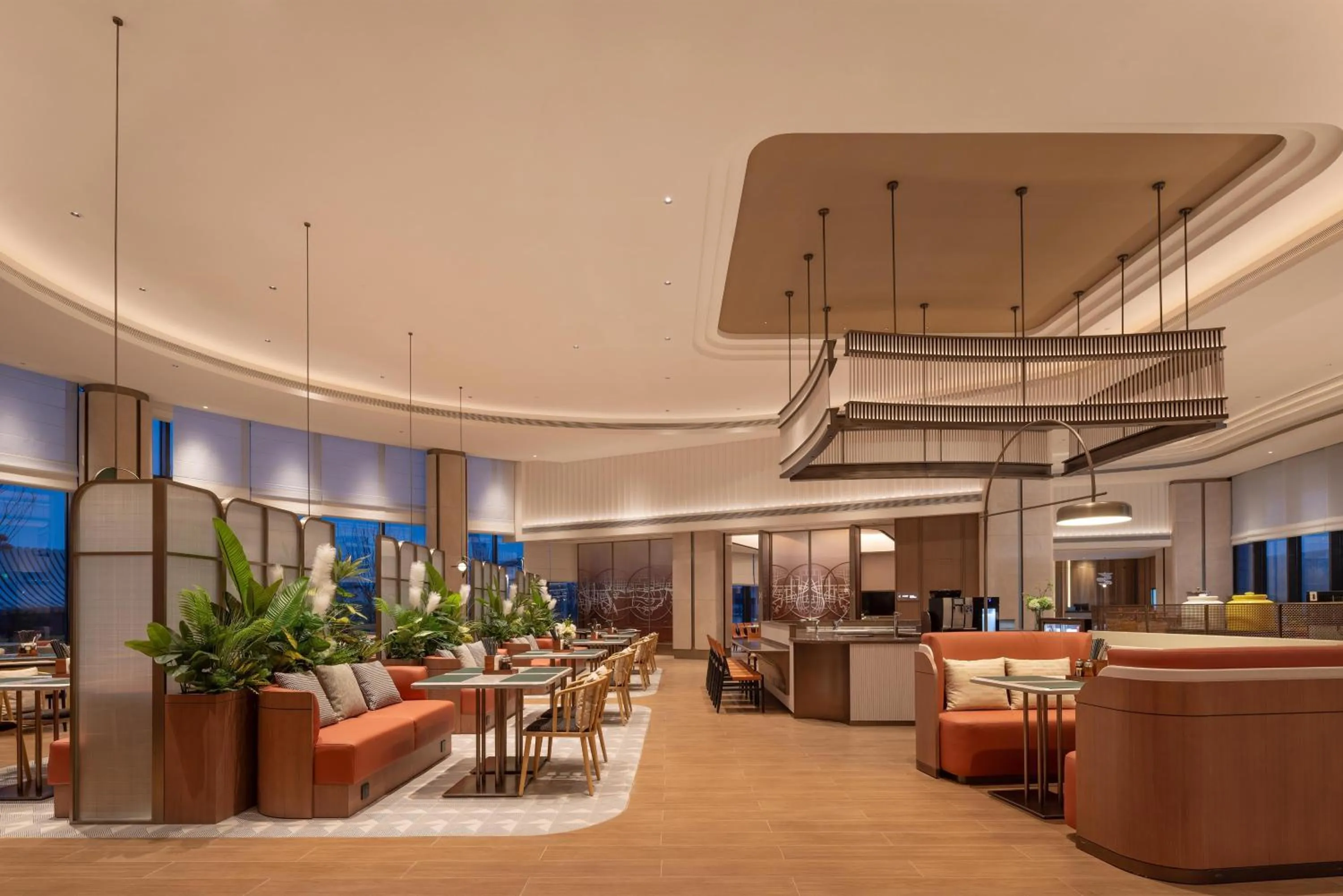 Restaurant/places to eat in Hilton Garden Inn Huangshi Dinosaur Wonderland