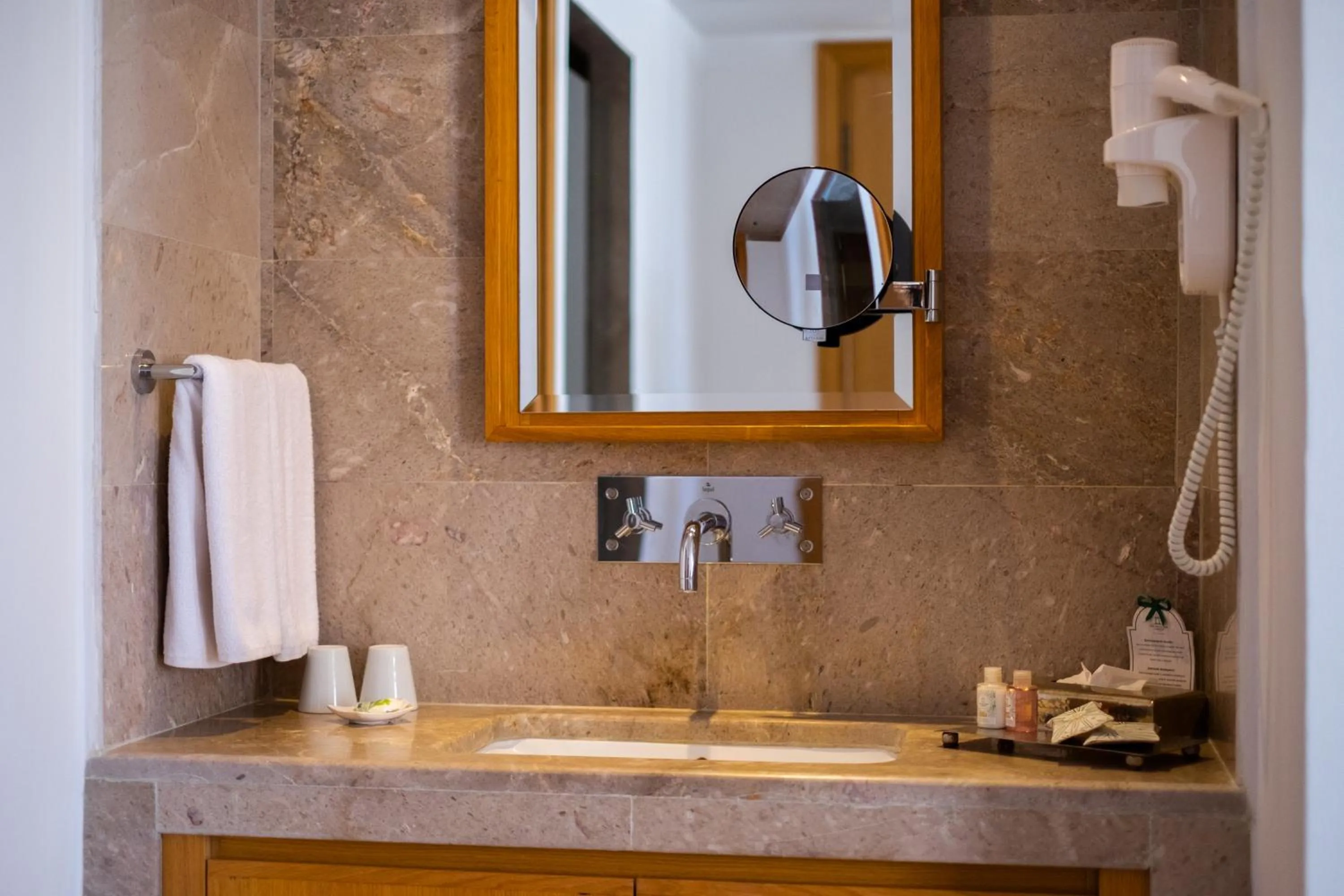 Bathroom in Les Orangers Garden Villas and Bungalows Ultra All inclusive