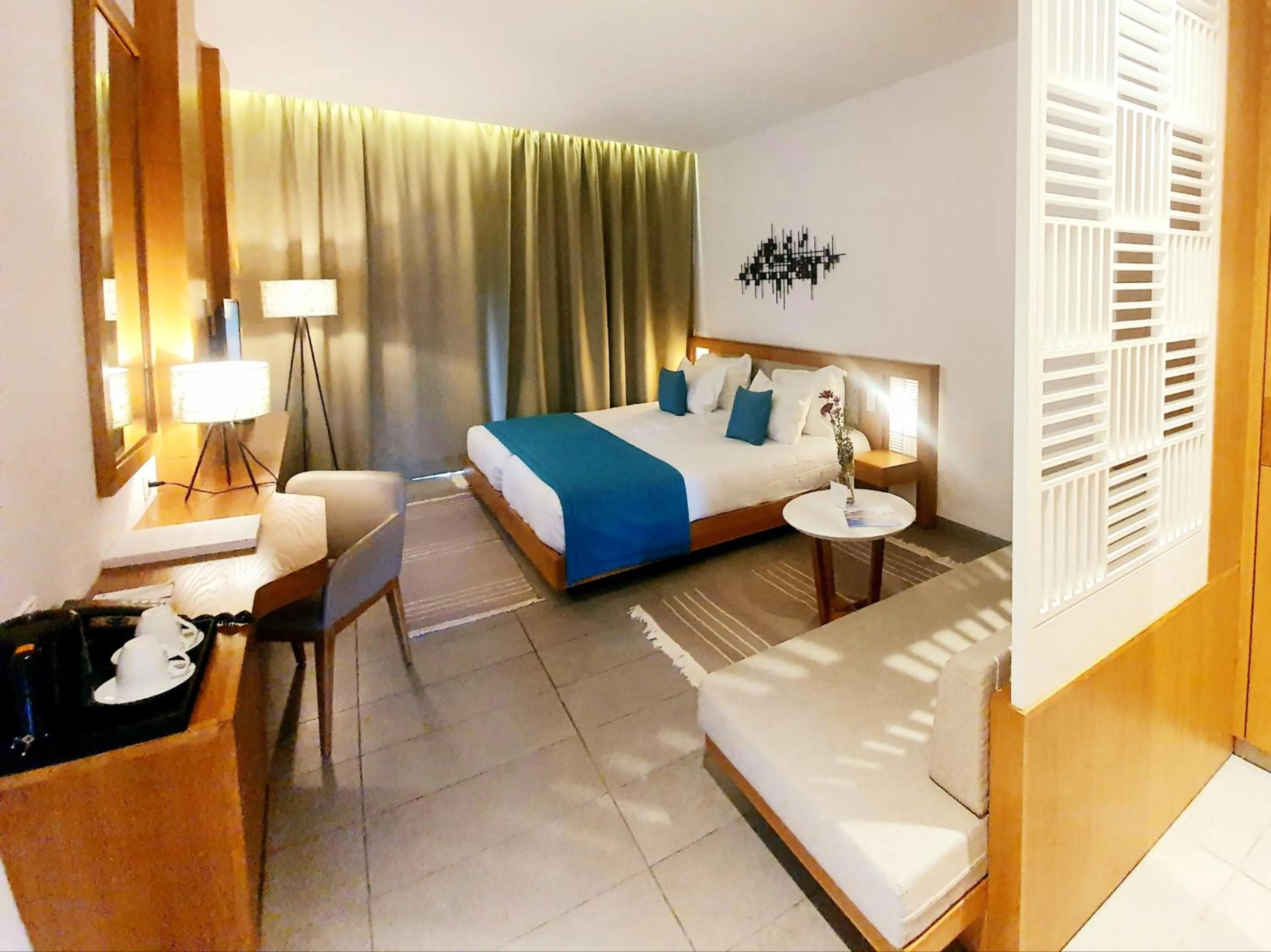 Bed in Les Orangers Garden Villas and Bungalows Ultra All inclusive