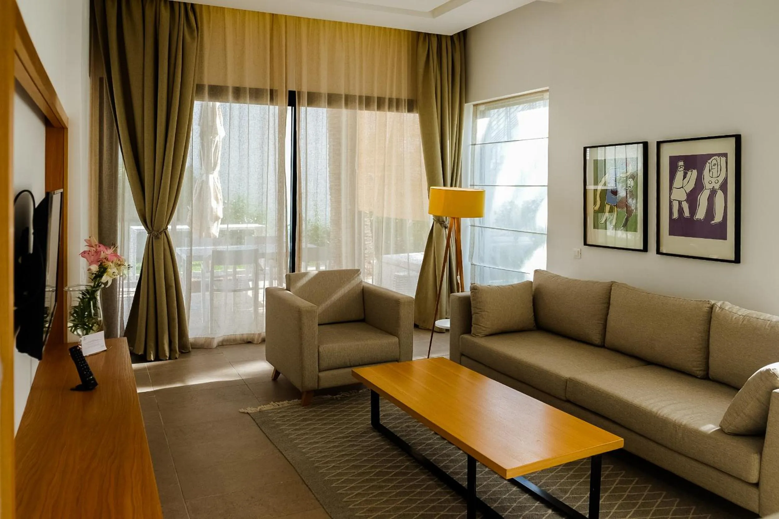 Living room in Les Orangers Garden Villas and Bungalows Ultra All inclusive