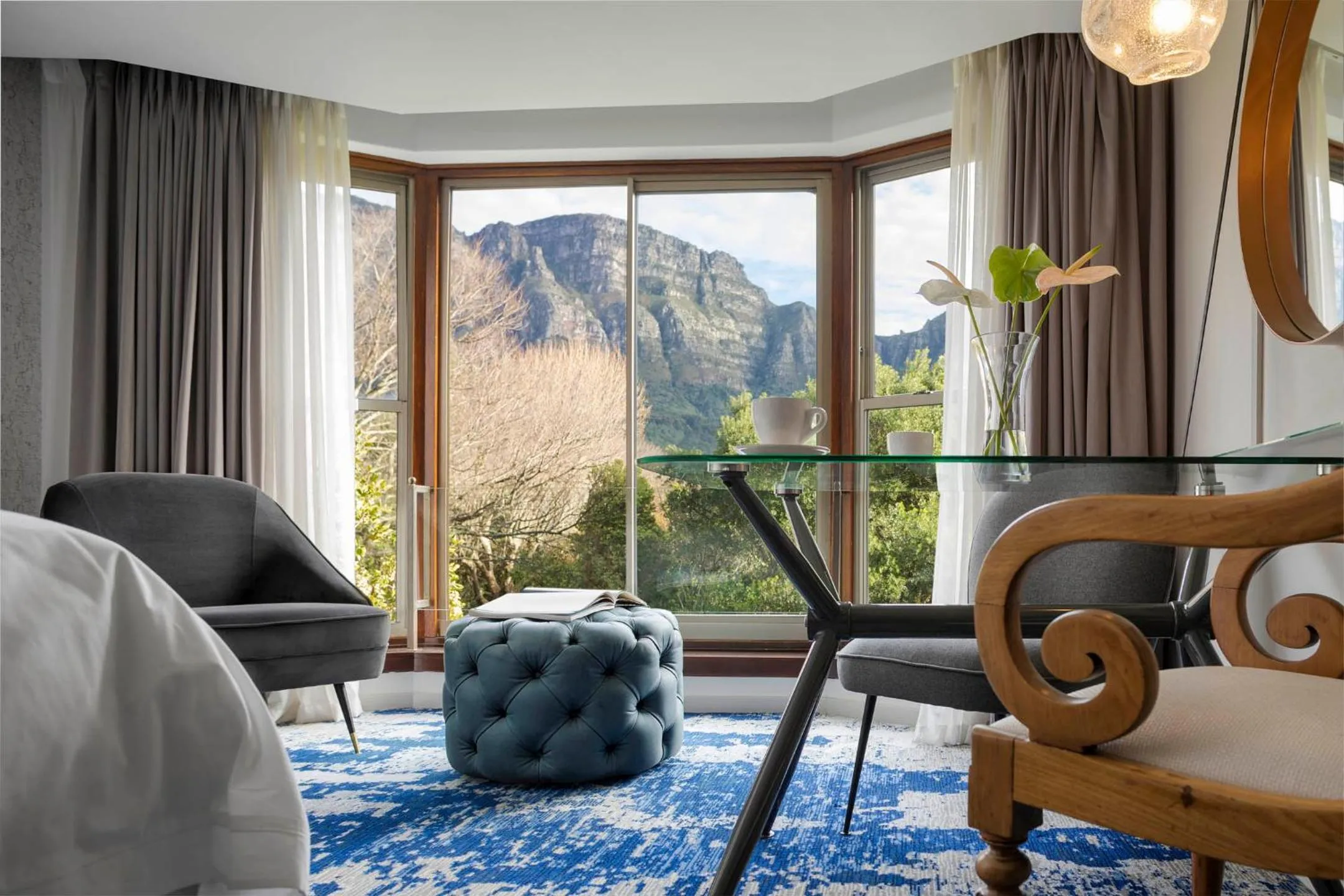 Seating area in Vineyard Hotel