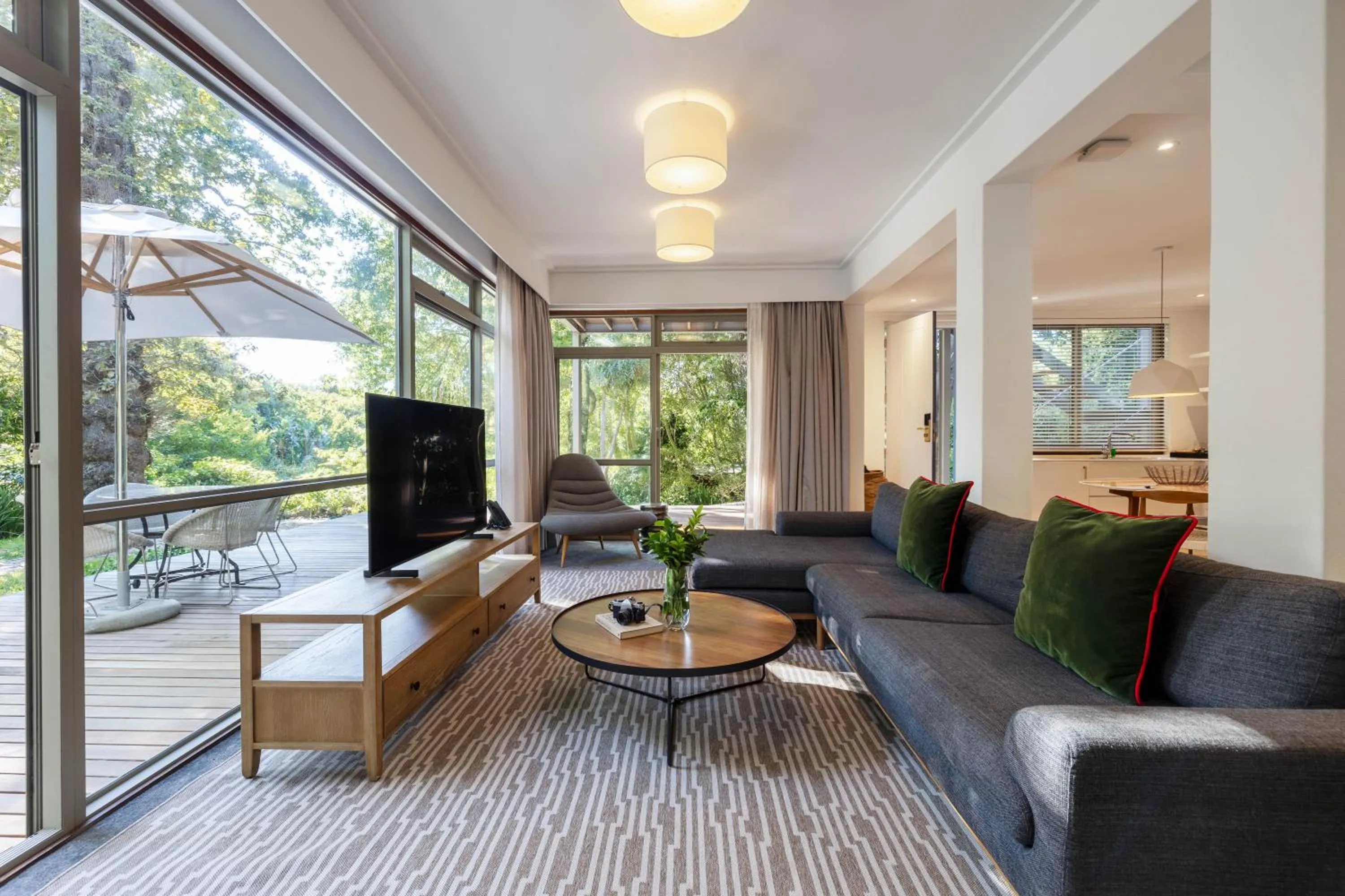 Seating area in Vineyard Hotel