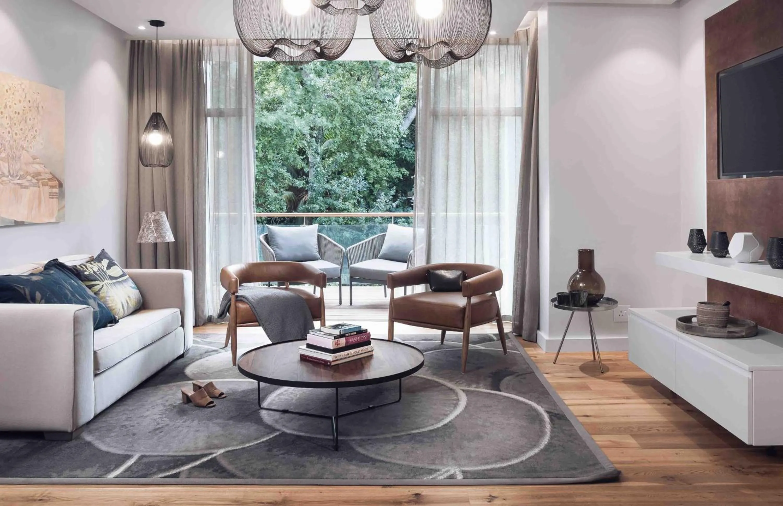 Living room in Vineyard Hotel