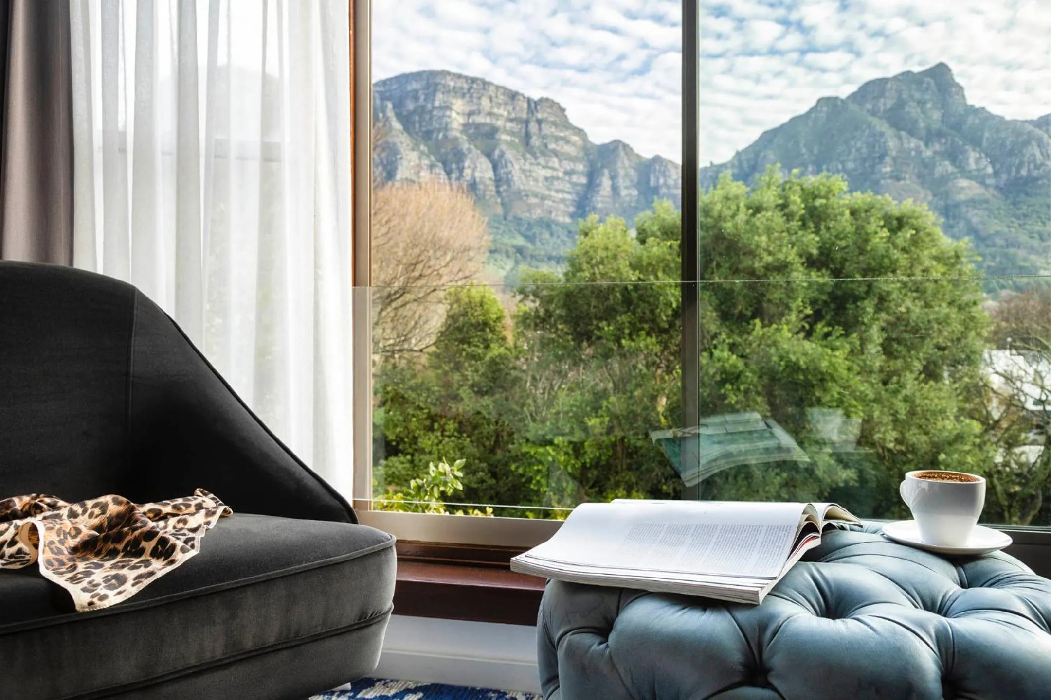 Seating area in Vineyard Hotel