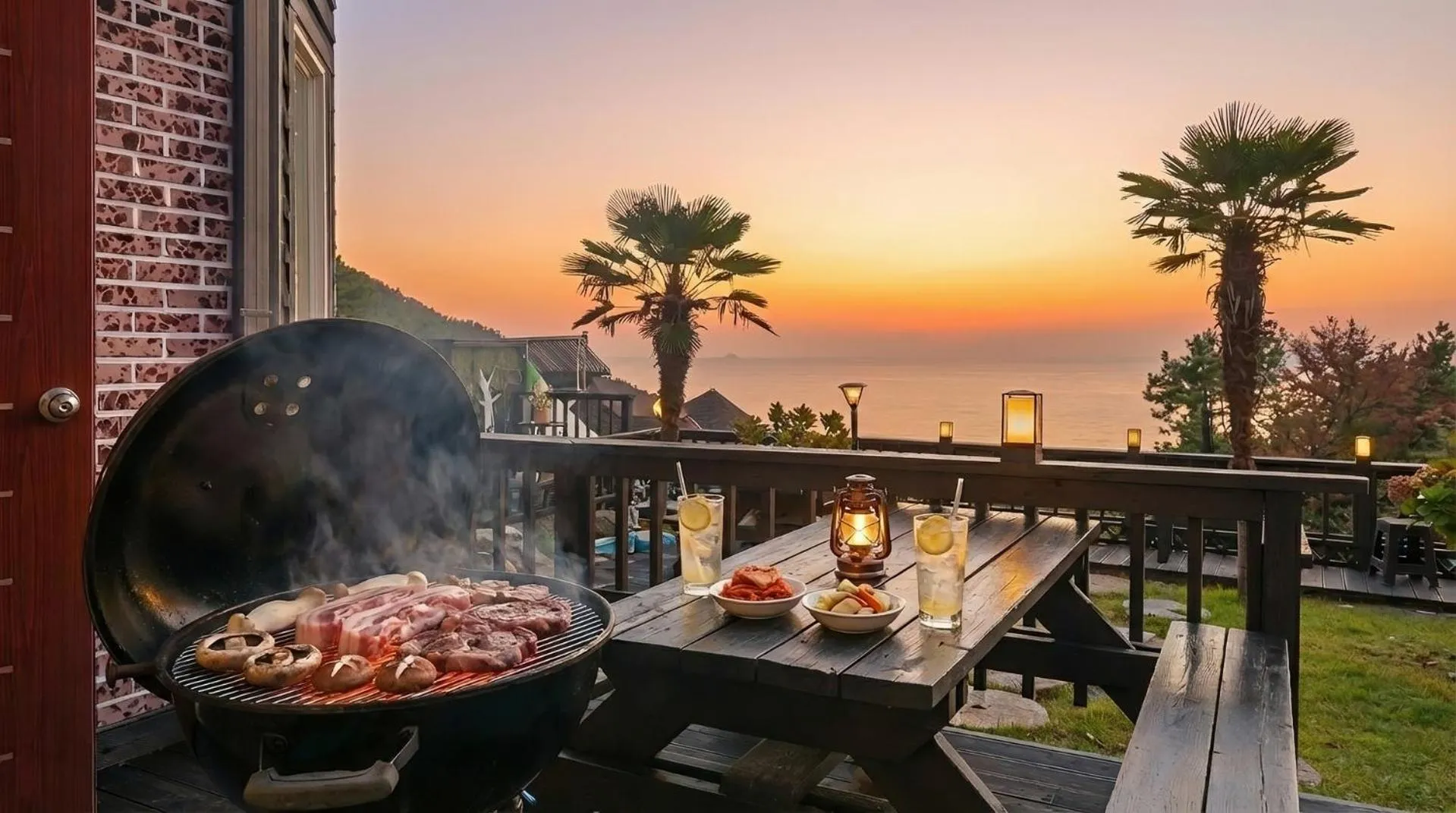 Property building in geoje yeoul pet-friendly pension