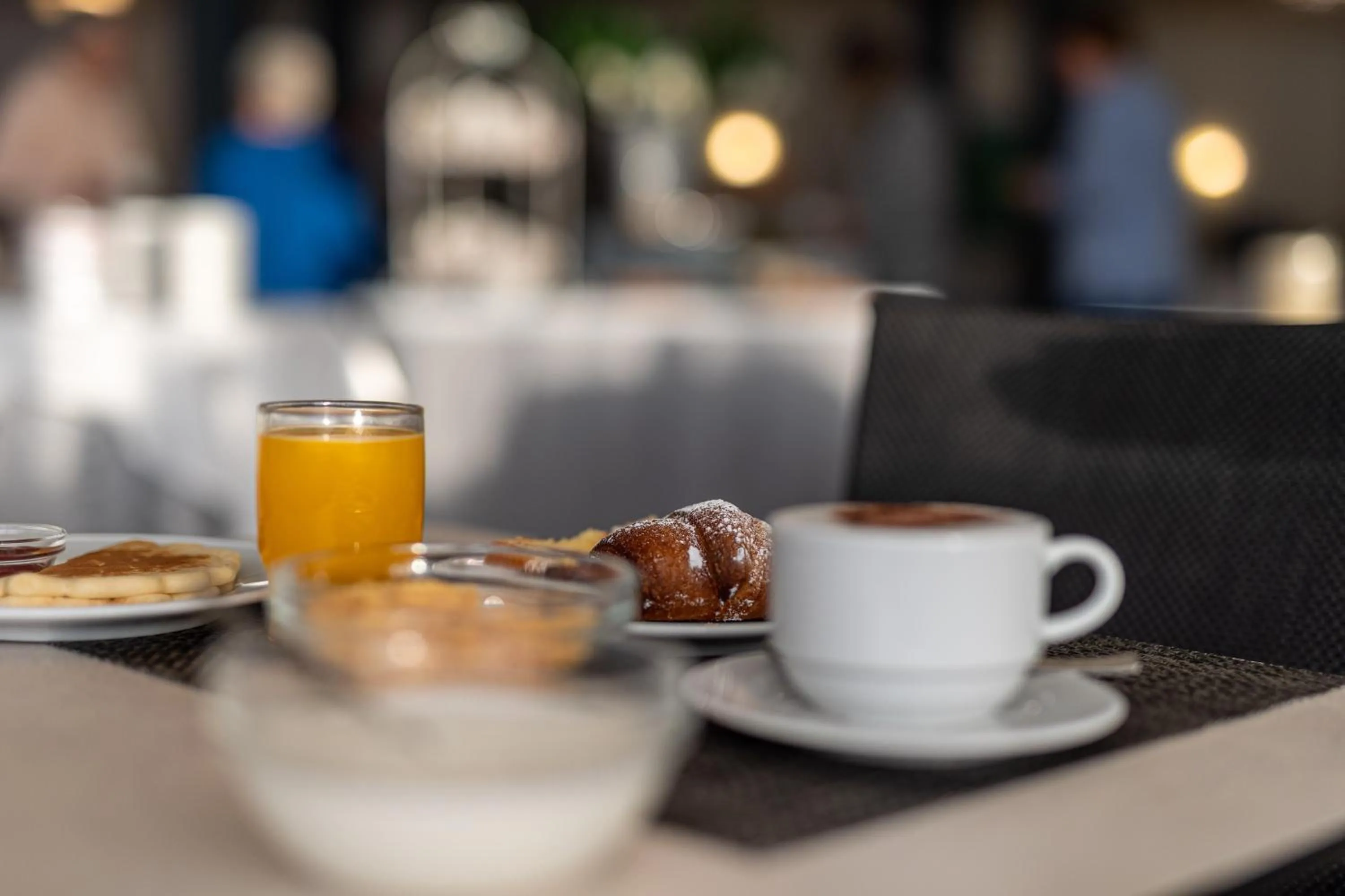 Italian breakfast in Hotel Smeraldo