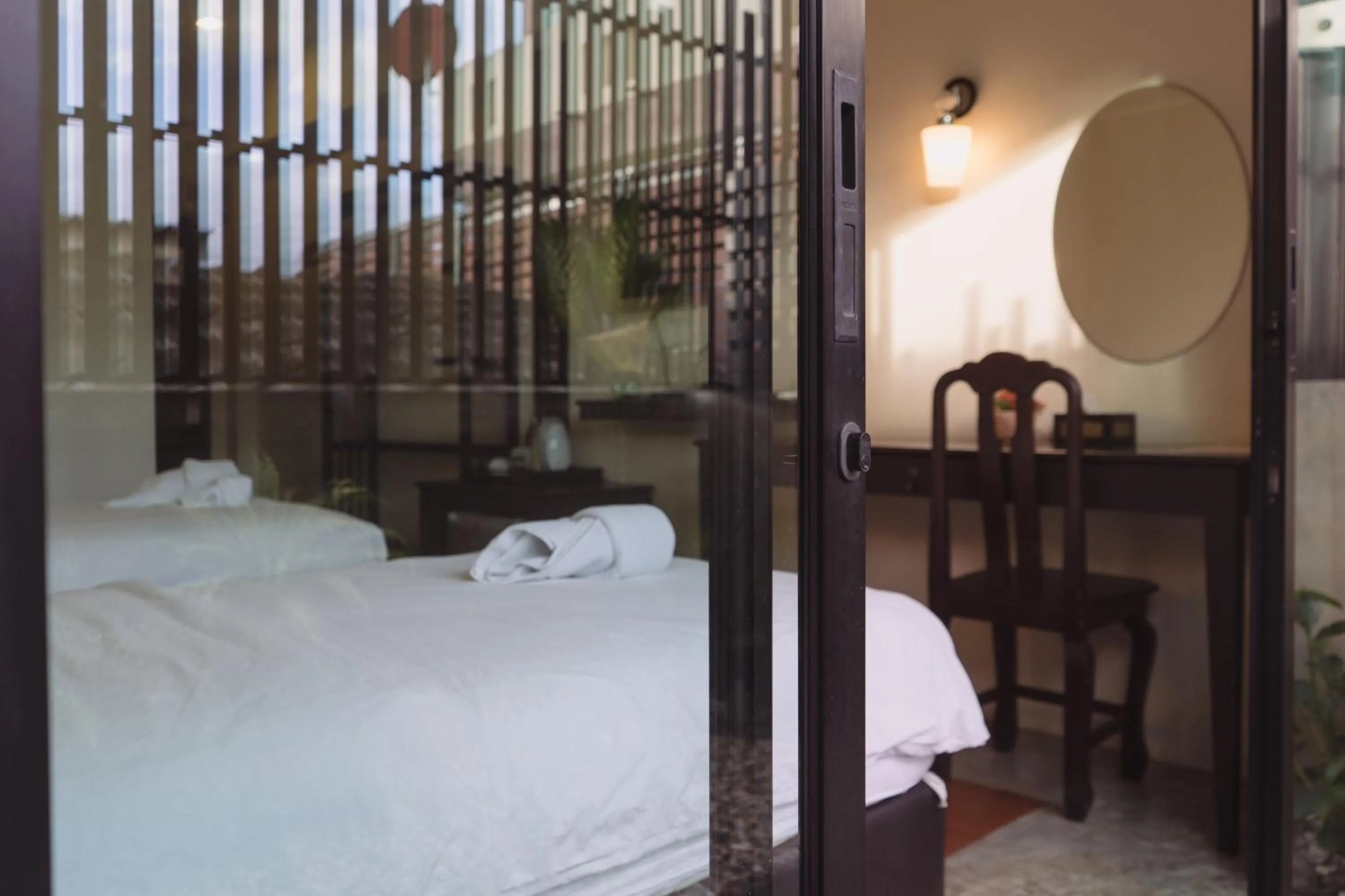 Bed in Baan Pordeedin