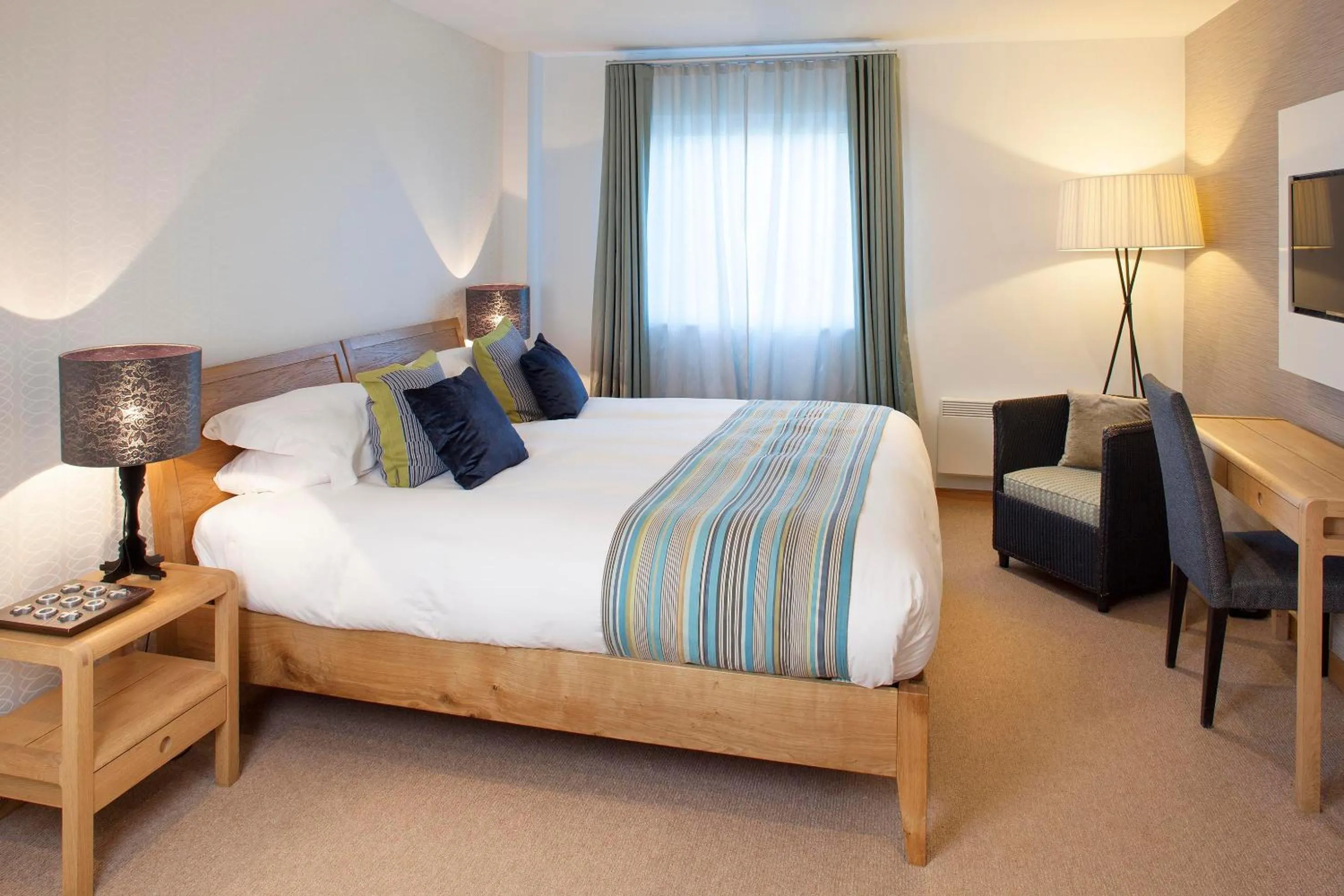 Photo of the whole room, Bed in St Moritz Hotel and Cowshed Spa