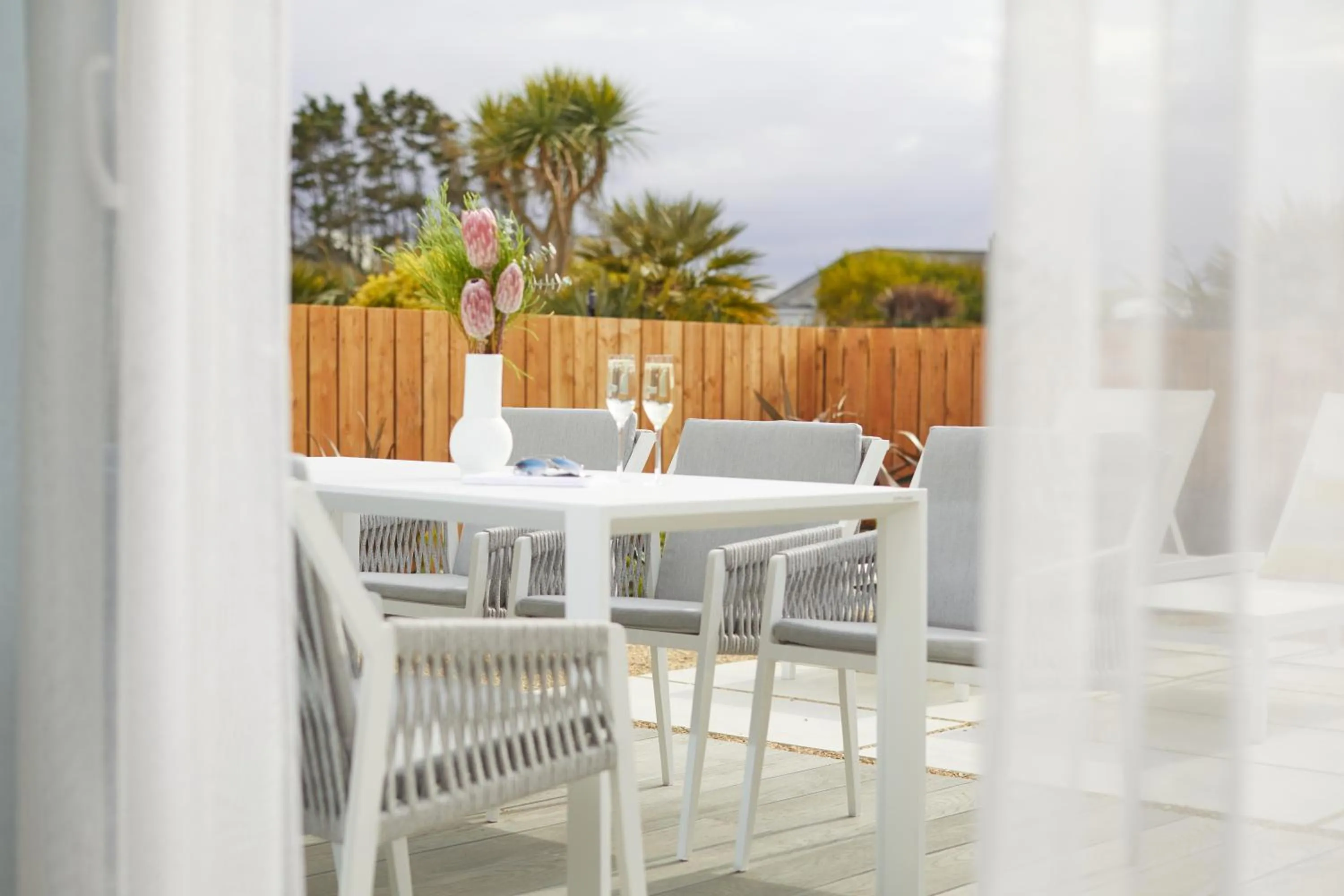 Patio in St Moritz Hotel and Cowshed Spa