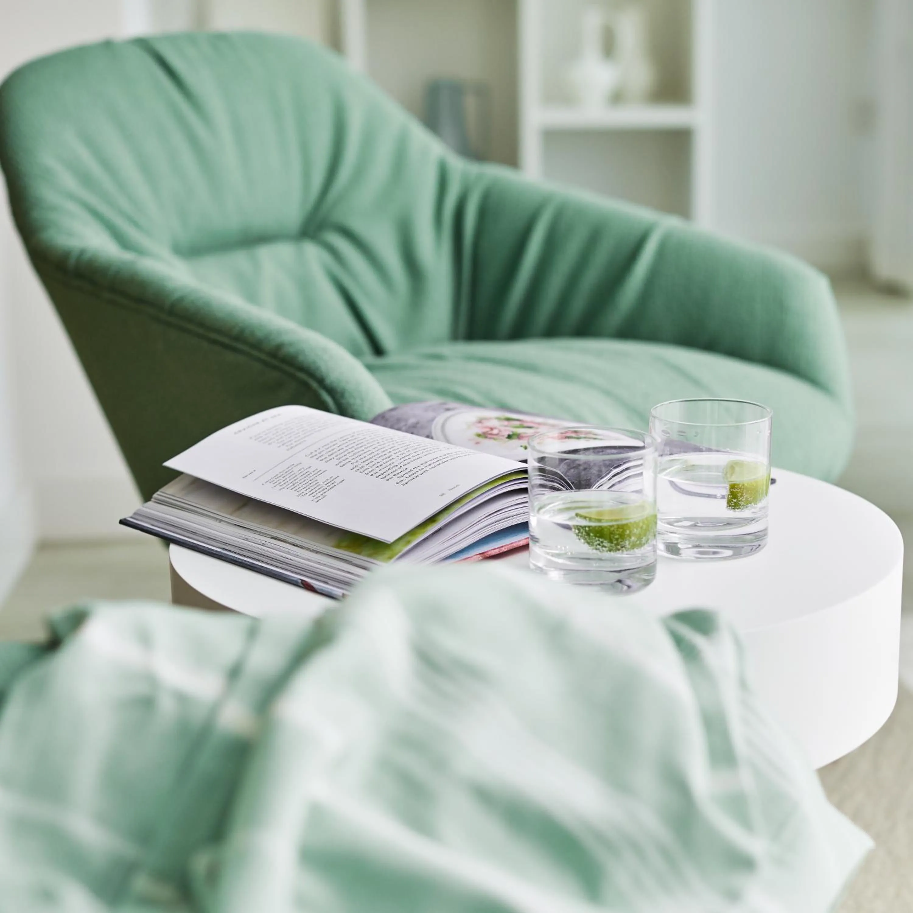 Seating area in St Moritz Hotel and Cowshed Spa