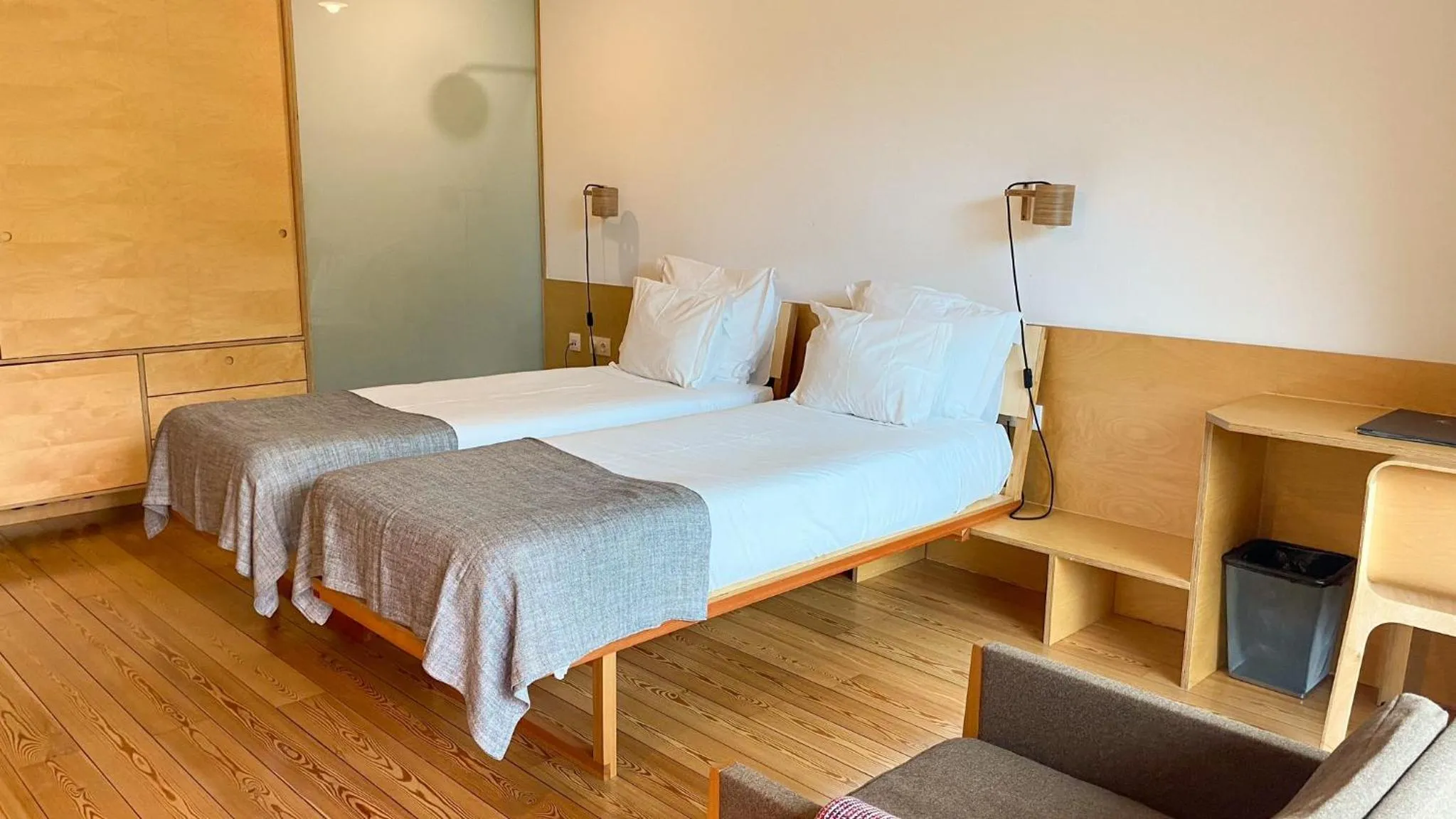 Bed in Colmeal Countryside Hotel