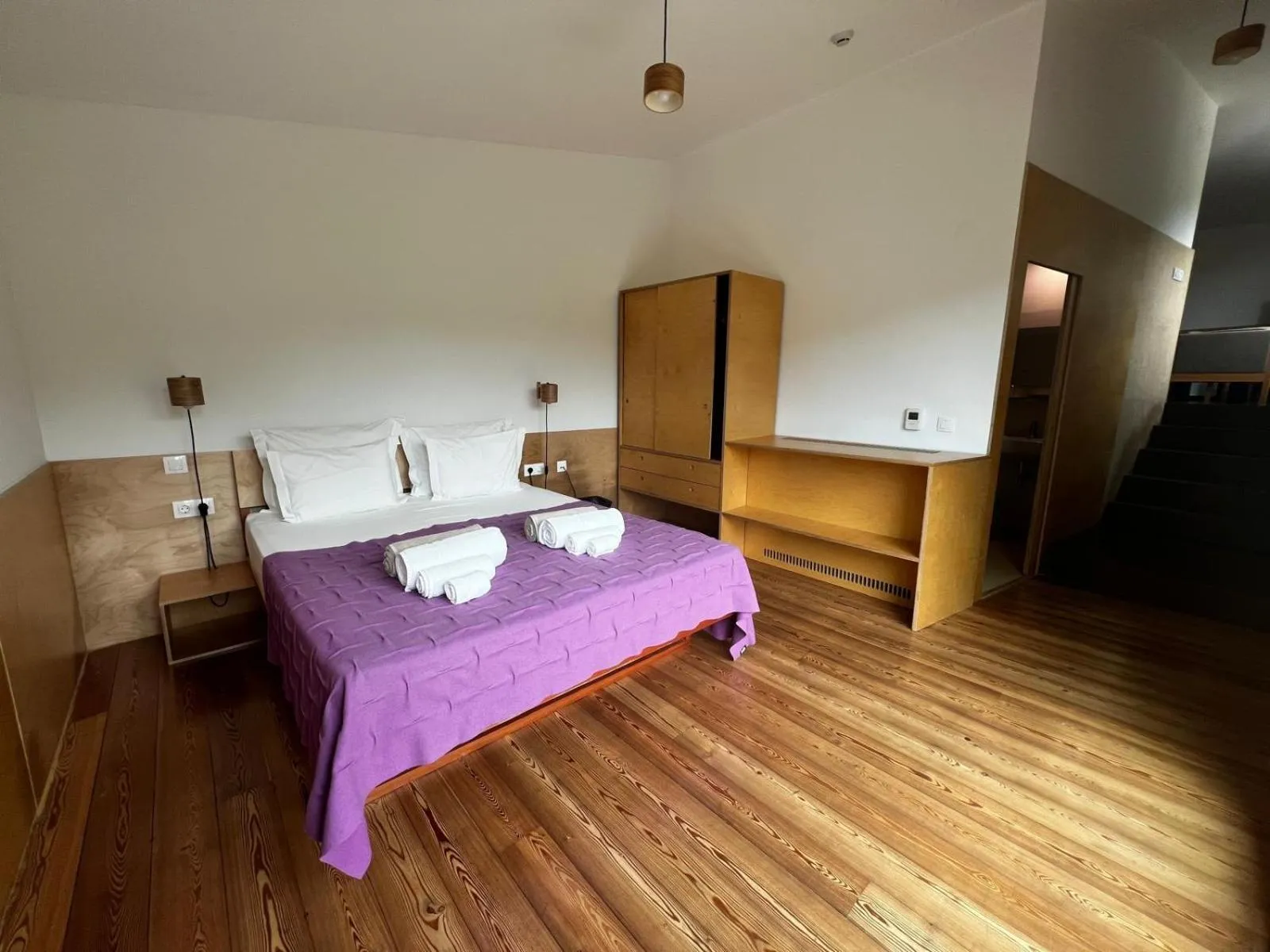 Bed in Colmeal Countryside Hotel