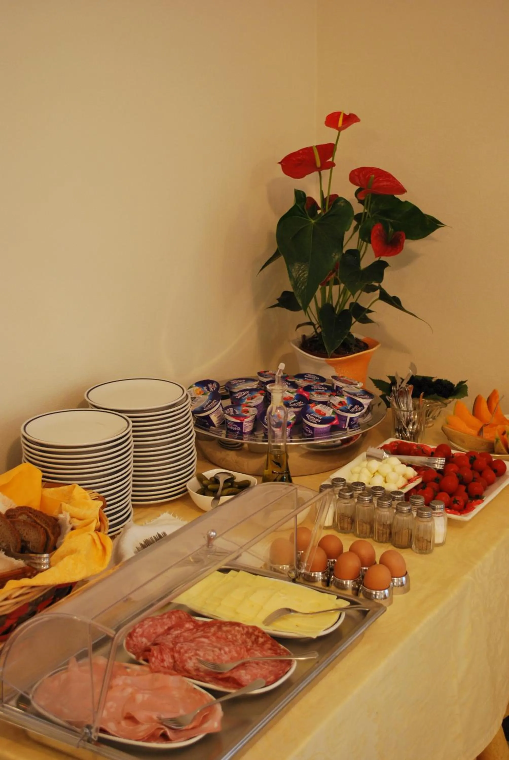 Food and drinks in Hotel Europa