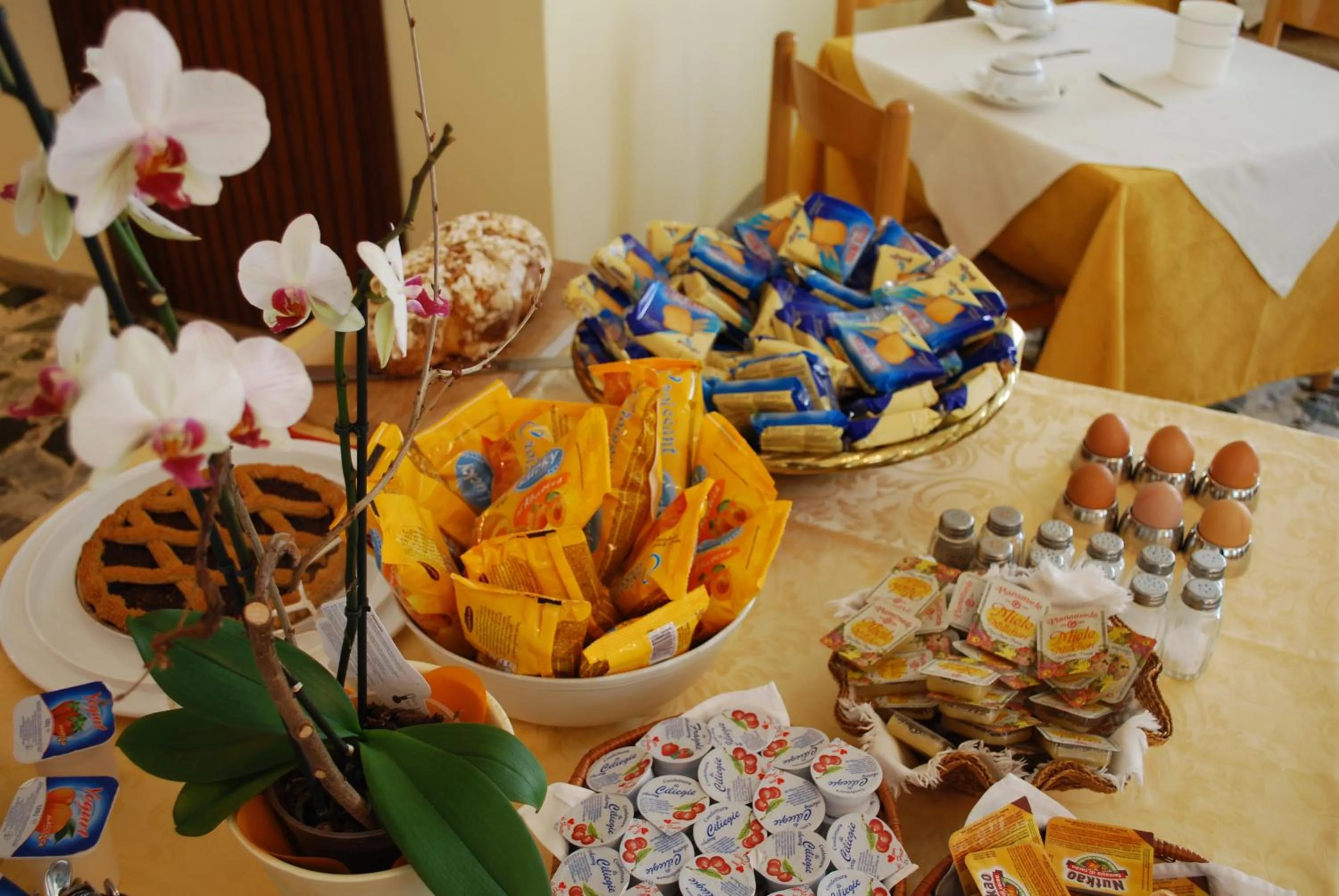 Buffet breakfast in Hotel Europa