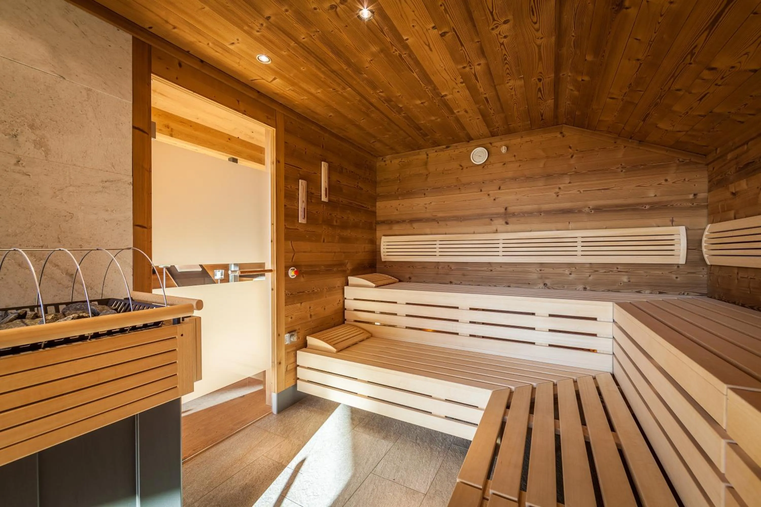 Sauna in JOAS natur.hotel.b&b