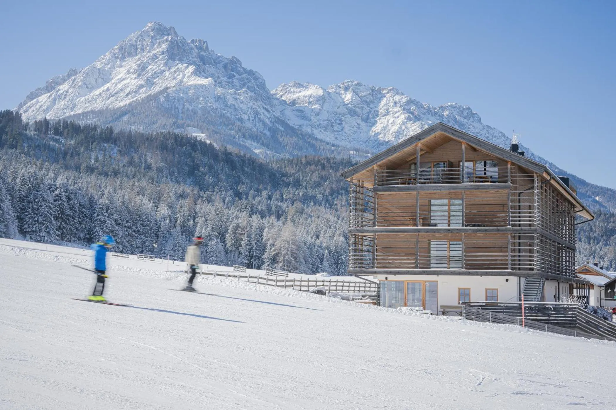 Skiing in JOAS natur.hotel.b&b