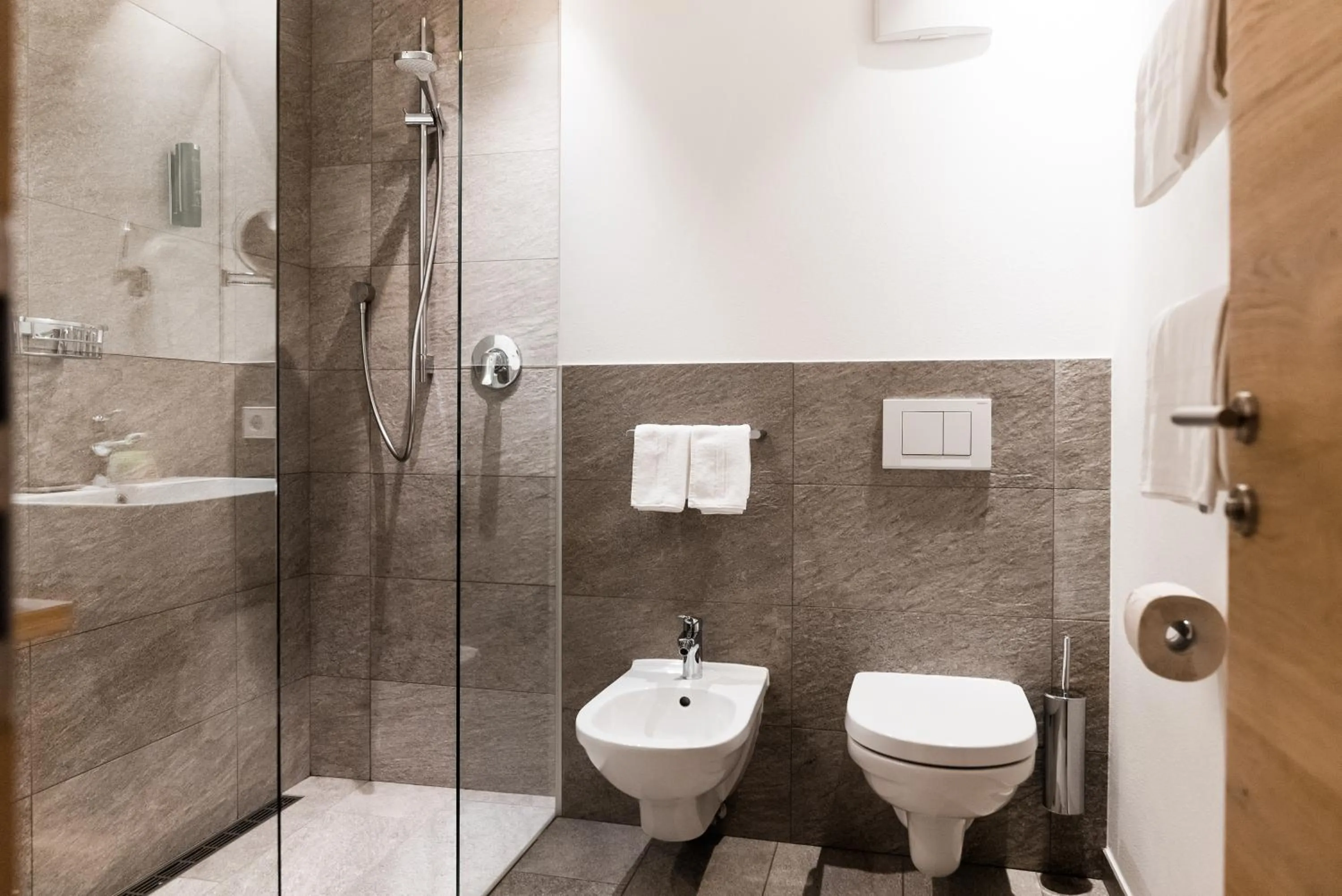 Bathroom in JOAS natur.hotel.b&b