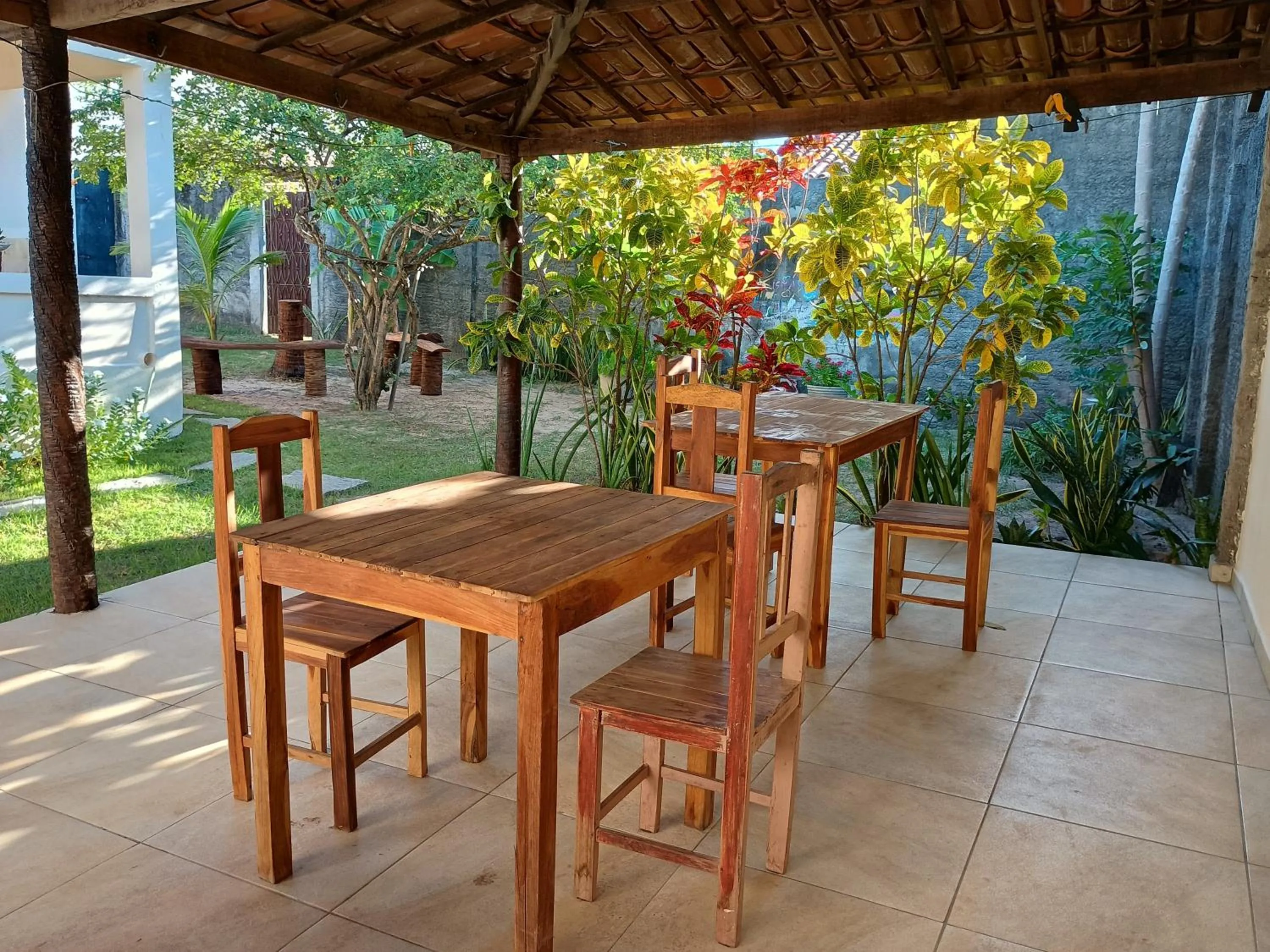 Patio in B&B Pedra do Meio