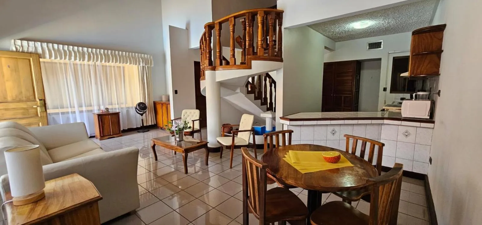 Living room in Apartotel Obelisco San José Aeropuerto