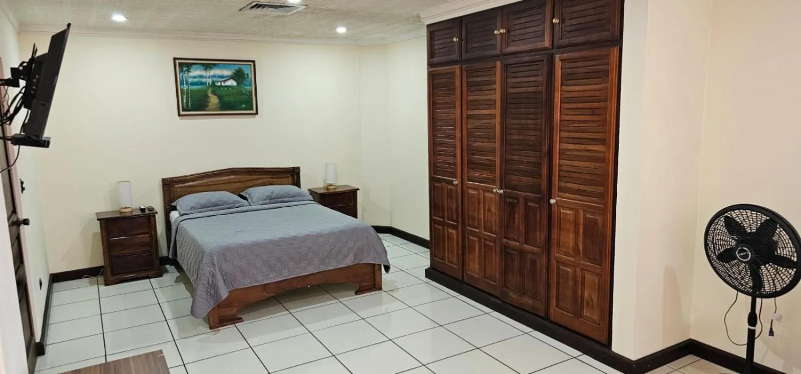 Bed in Apartotel Obelisco San José Aeropuerto