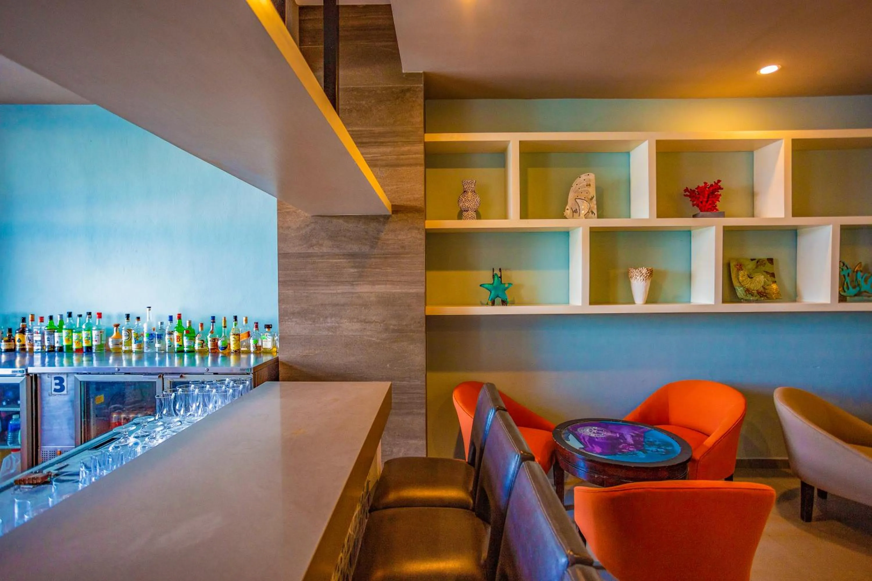 minibar in Pacific Palace Beach Tower Hotel