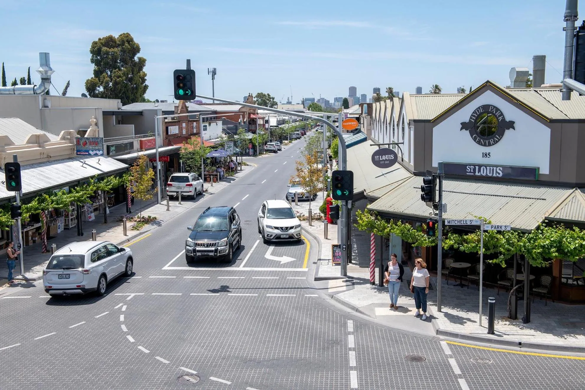 Street view in Jasper Motor Inn