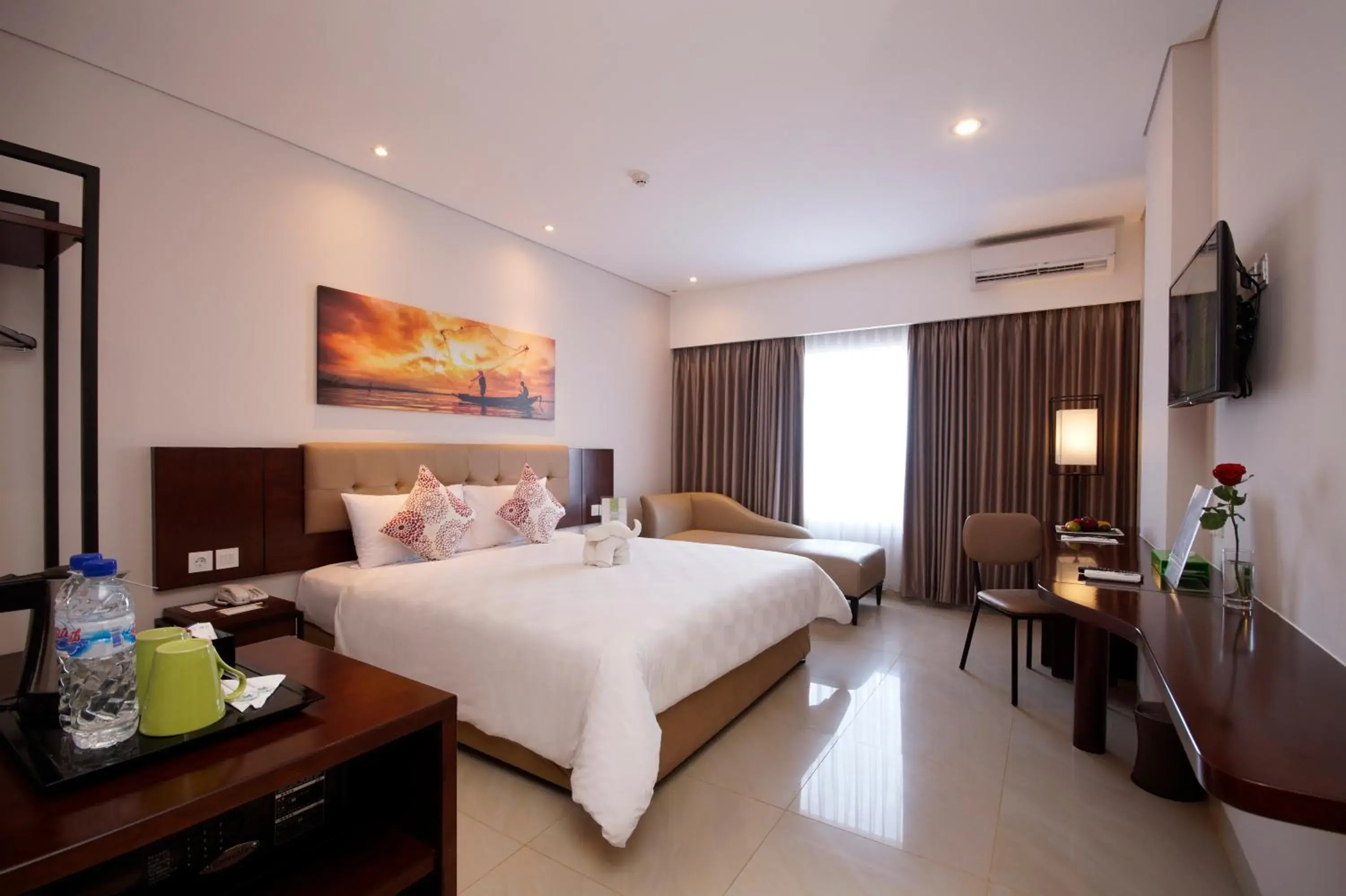 Deluxe King Room in PrimeBiz Tegal Deluxe King Room in PrimeBiz Tegal