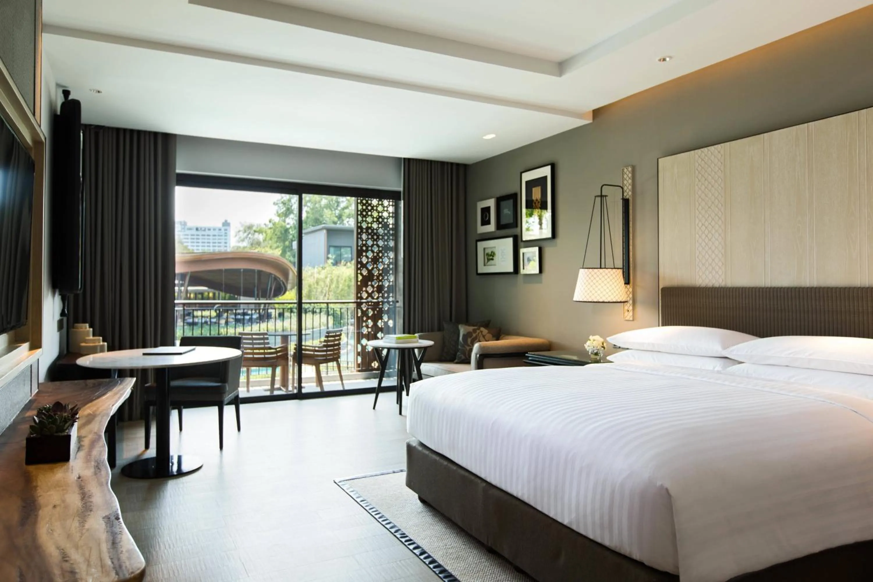 Photo of the whole room, Bed in Hua Hin Marriott Resort and Spa