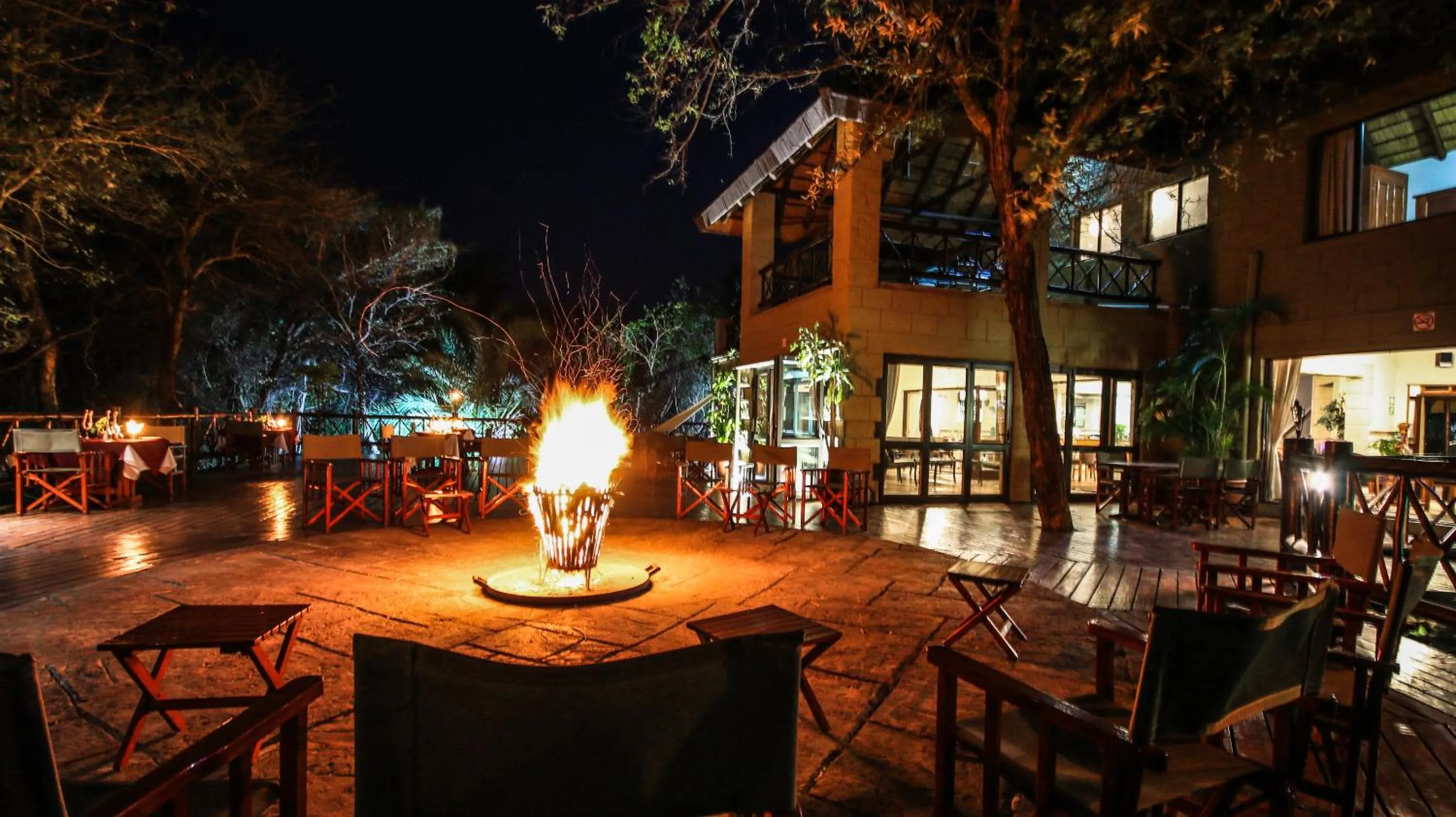 Balcony/Terrace in Grand Kruger Lodge and Spa