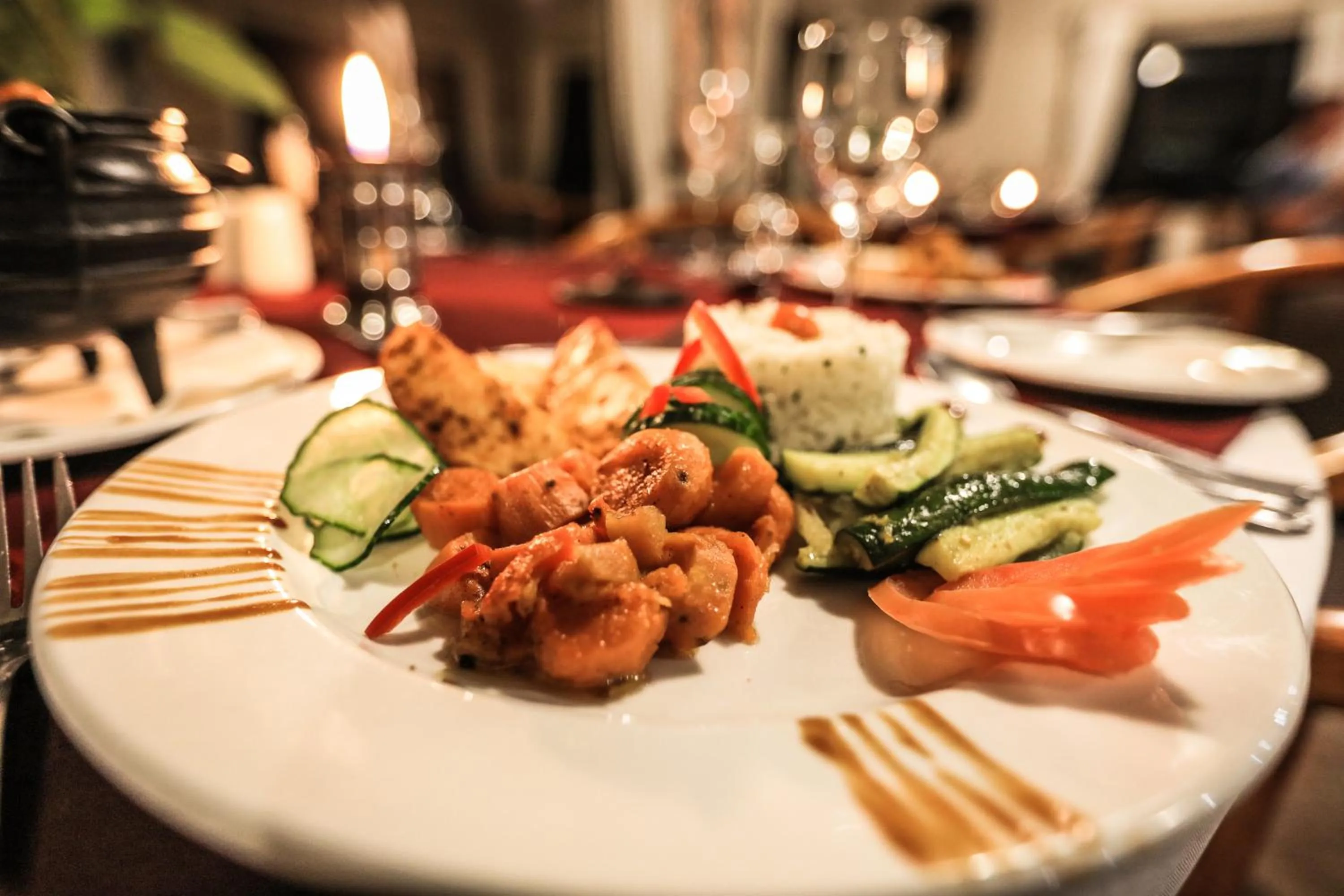 Food close-up in Grand Kruger Lodge and Spa