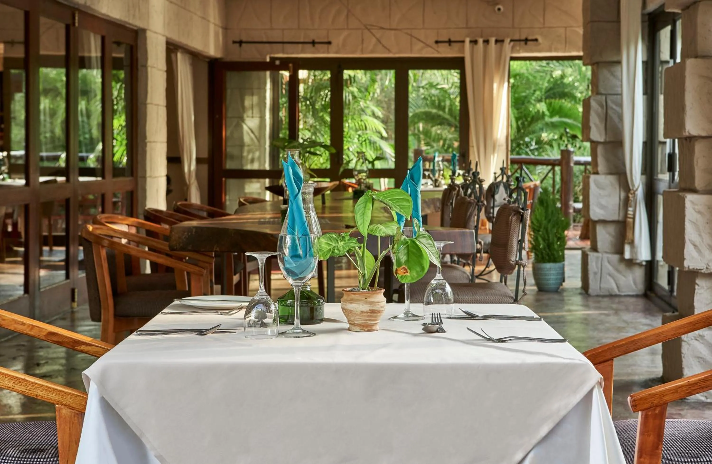 Restaurant/places to eat in Grand Kruger Lodge and Spa