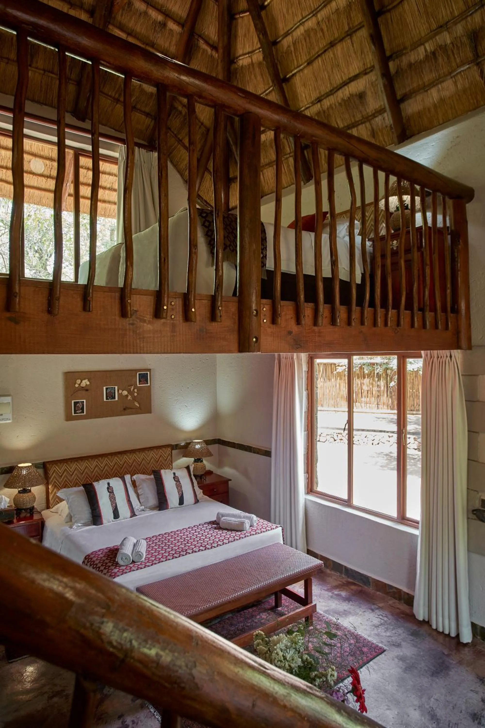 Bedroom, Bed in Grand Kruger Lodge and Spa