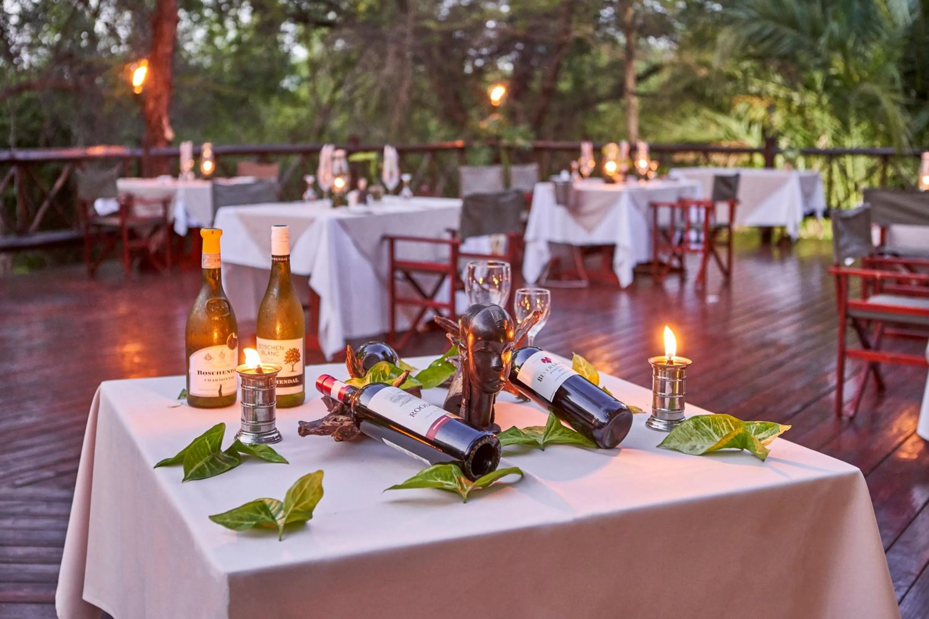 Restaurant/places to eat in Grand Kruger Lodge and Spa