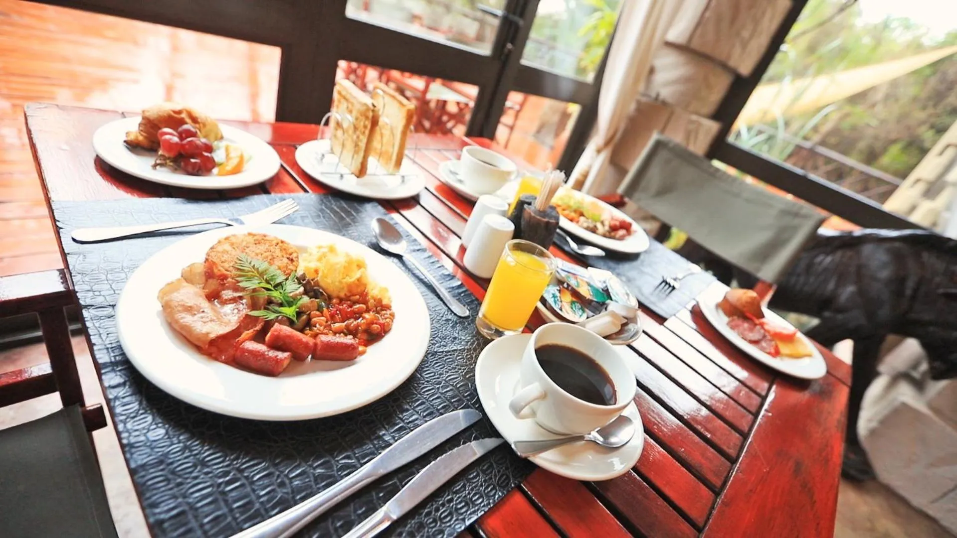 Restaurant/places to eat in Grand Kruger Lodge and Spa