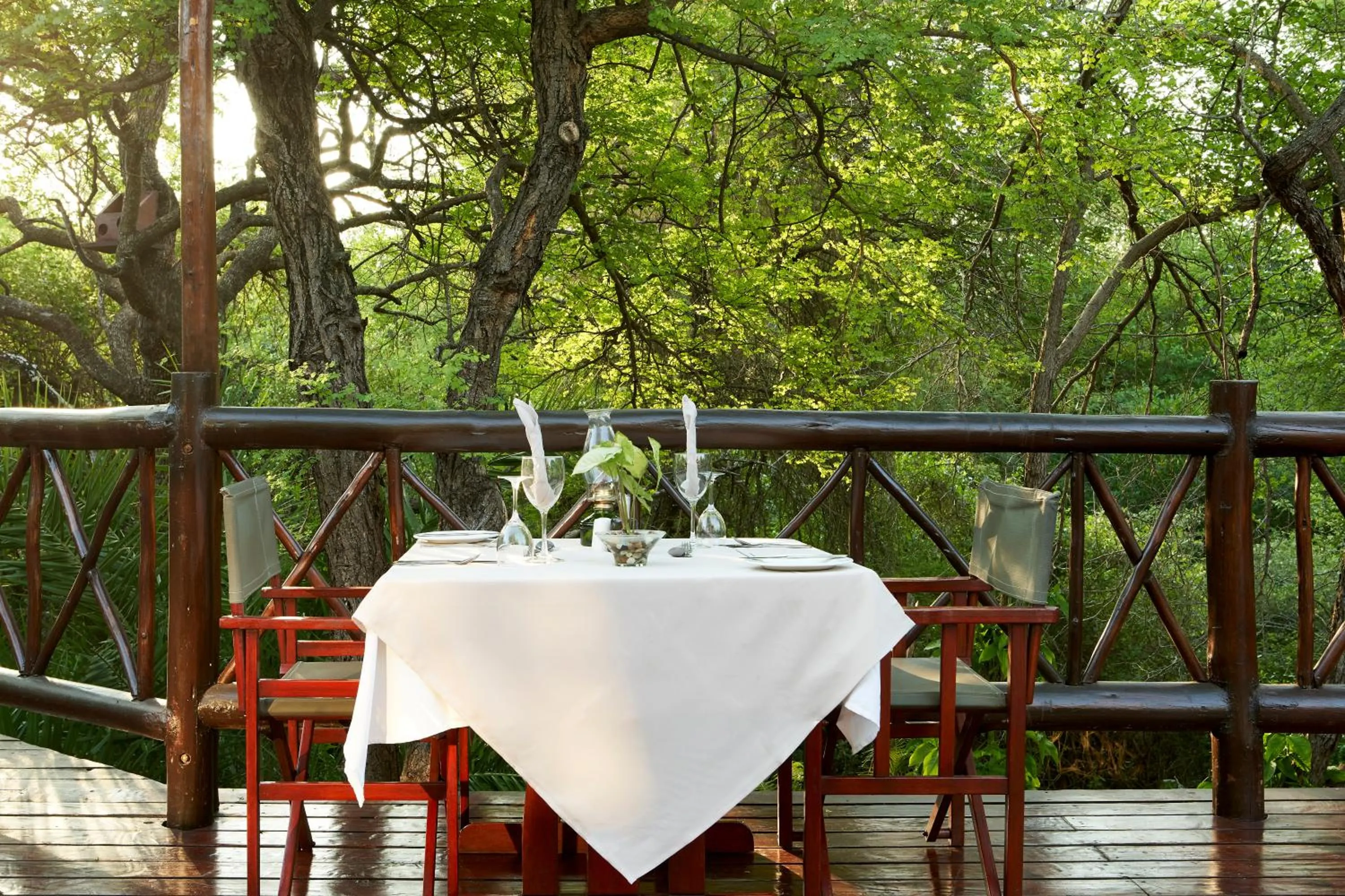 Restaurant/places to eat in Grand Kruger Lodge and Spa