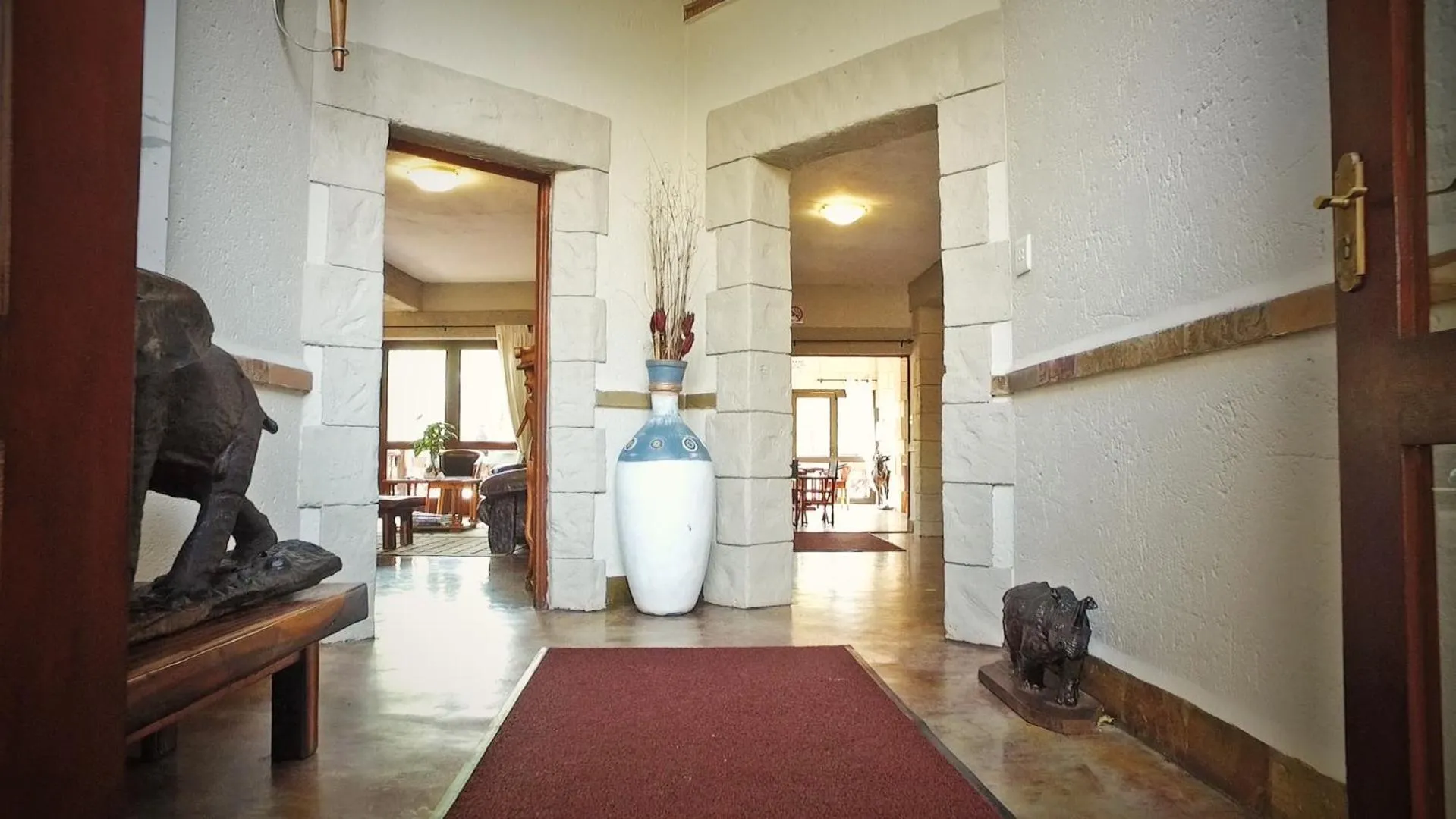 Facade/entrance in Grand Kruger Lodge and Spa