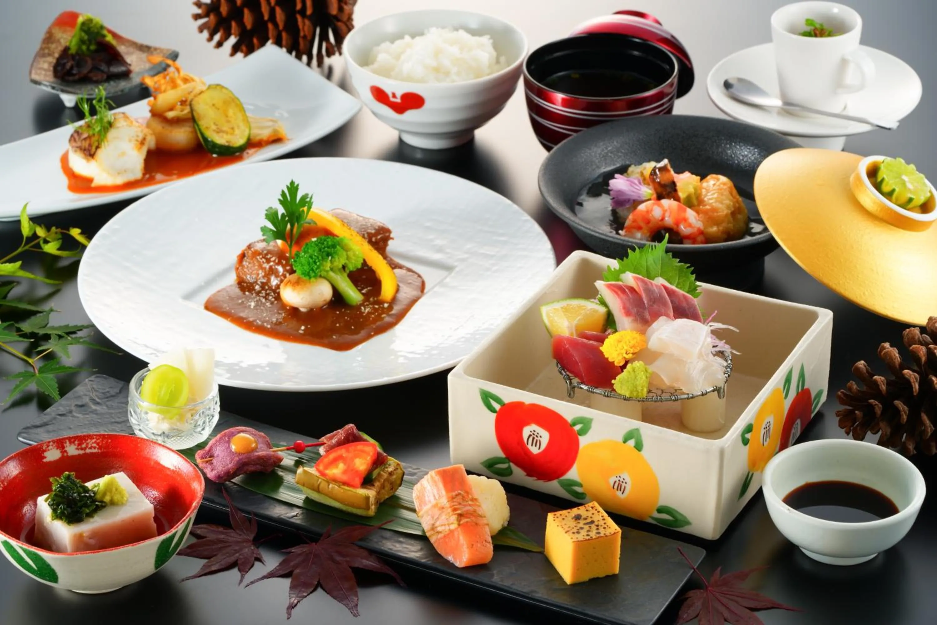 Dinner in Hana Beppu