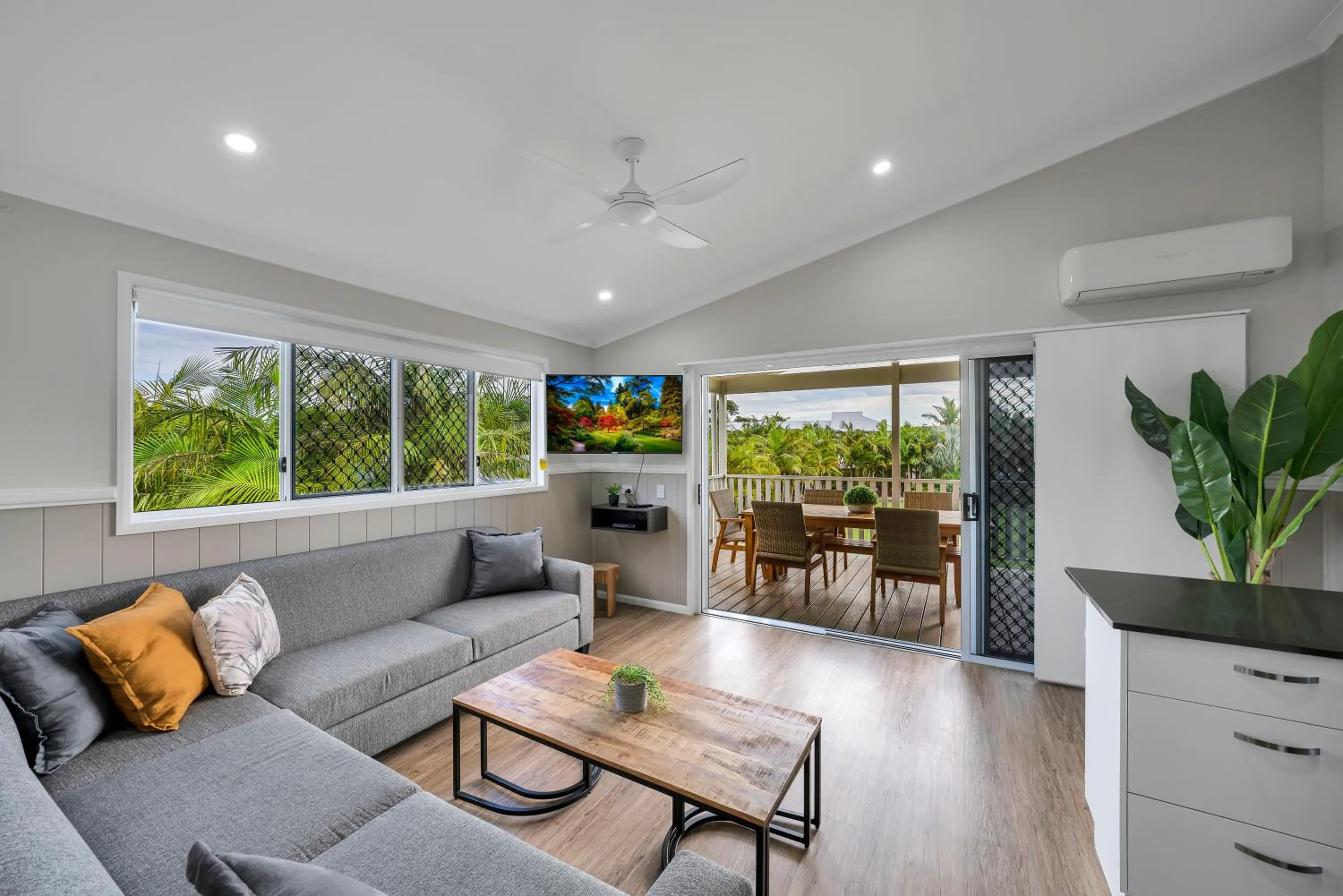 Living room in Ingenia Holidays Soldiers Point