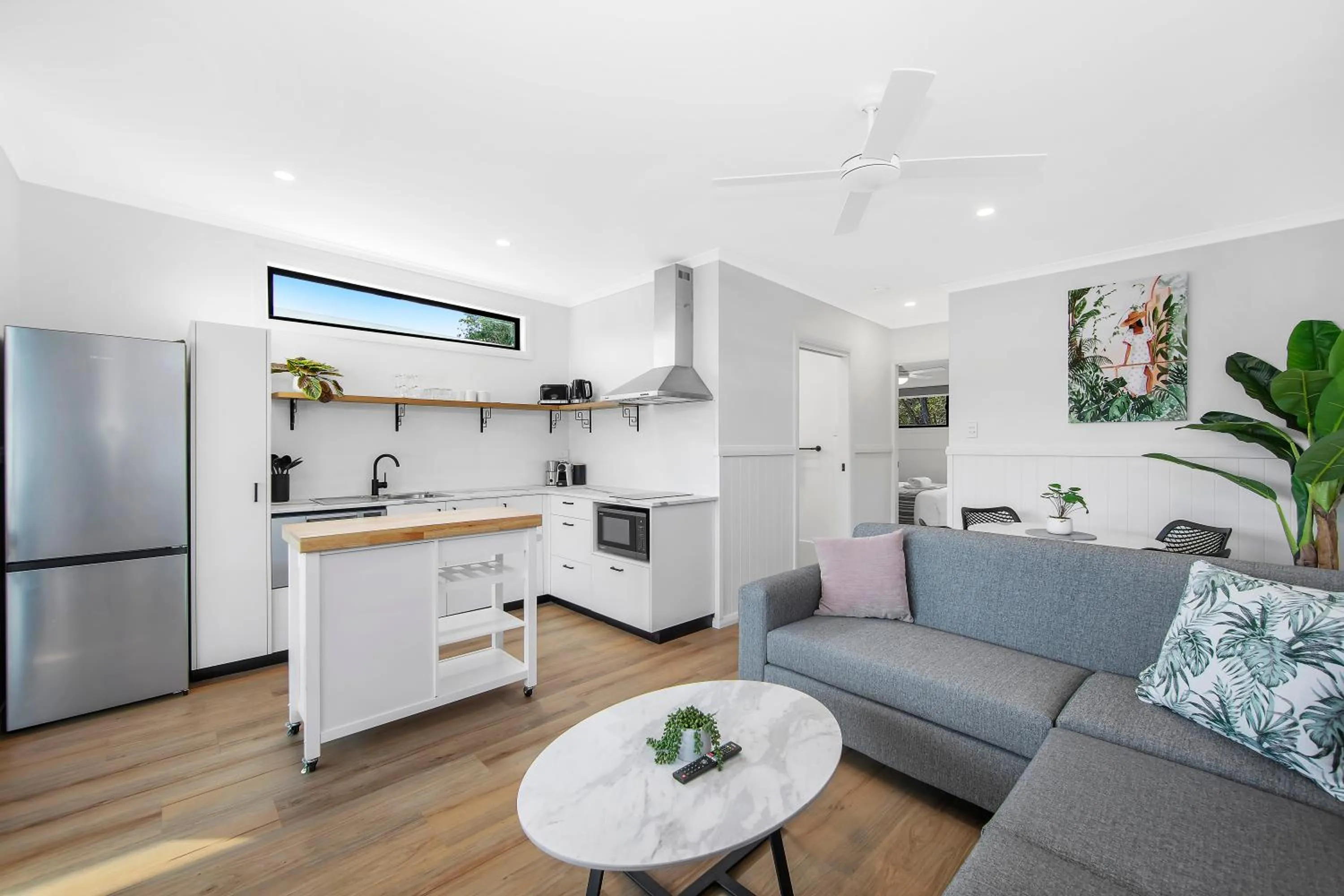 Living room in Ingenia Holidays Soldiers Point