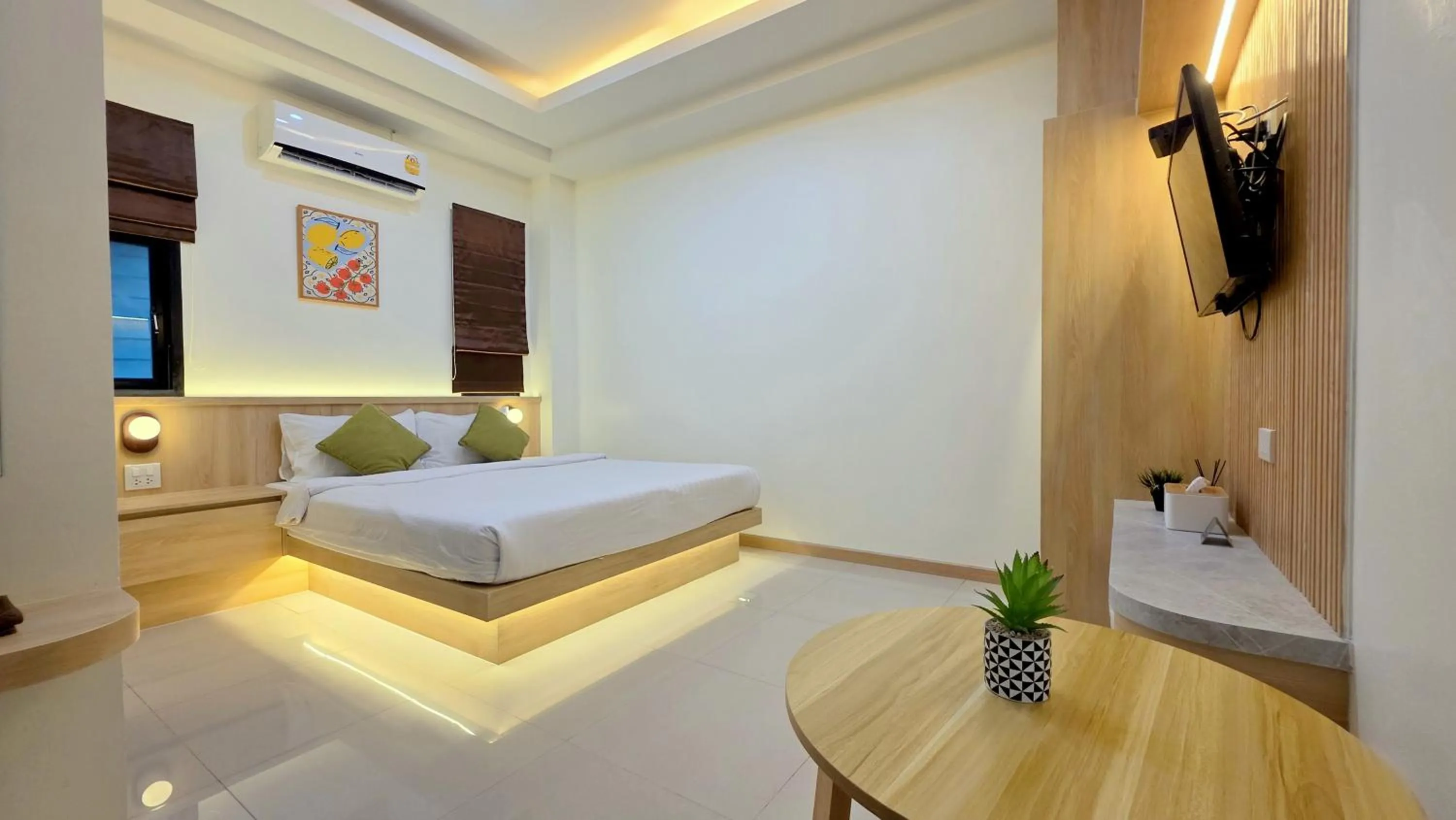 Bed in Samed Port View