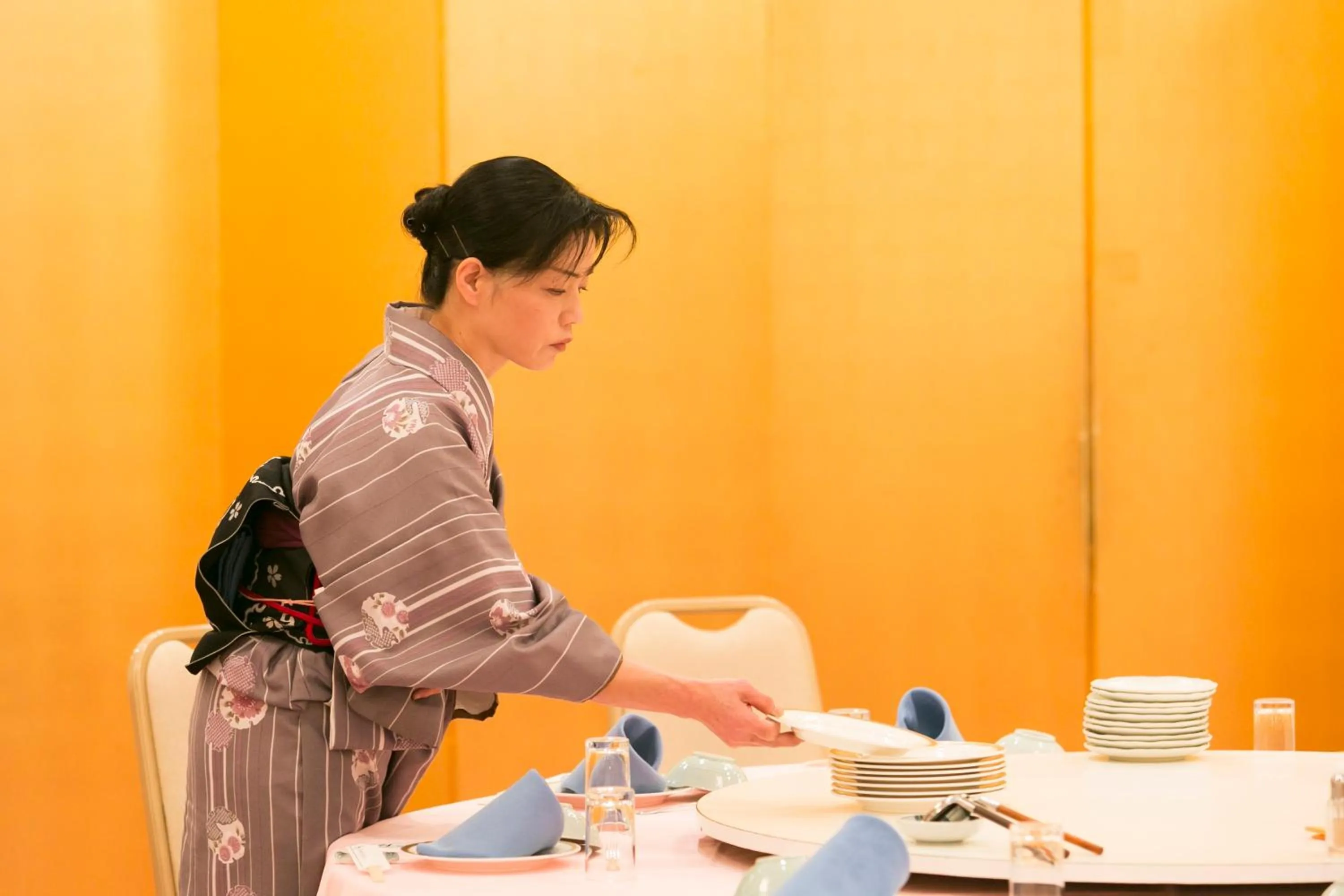 Staff in Hotel Sunshine Tokushima