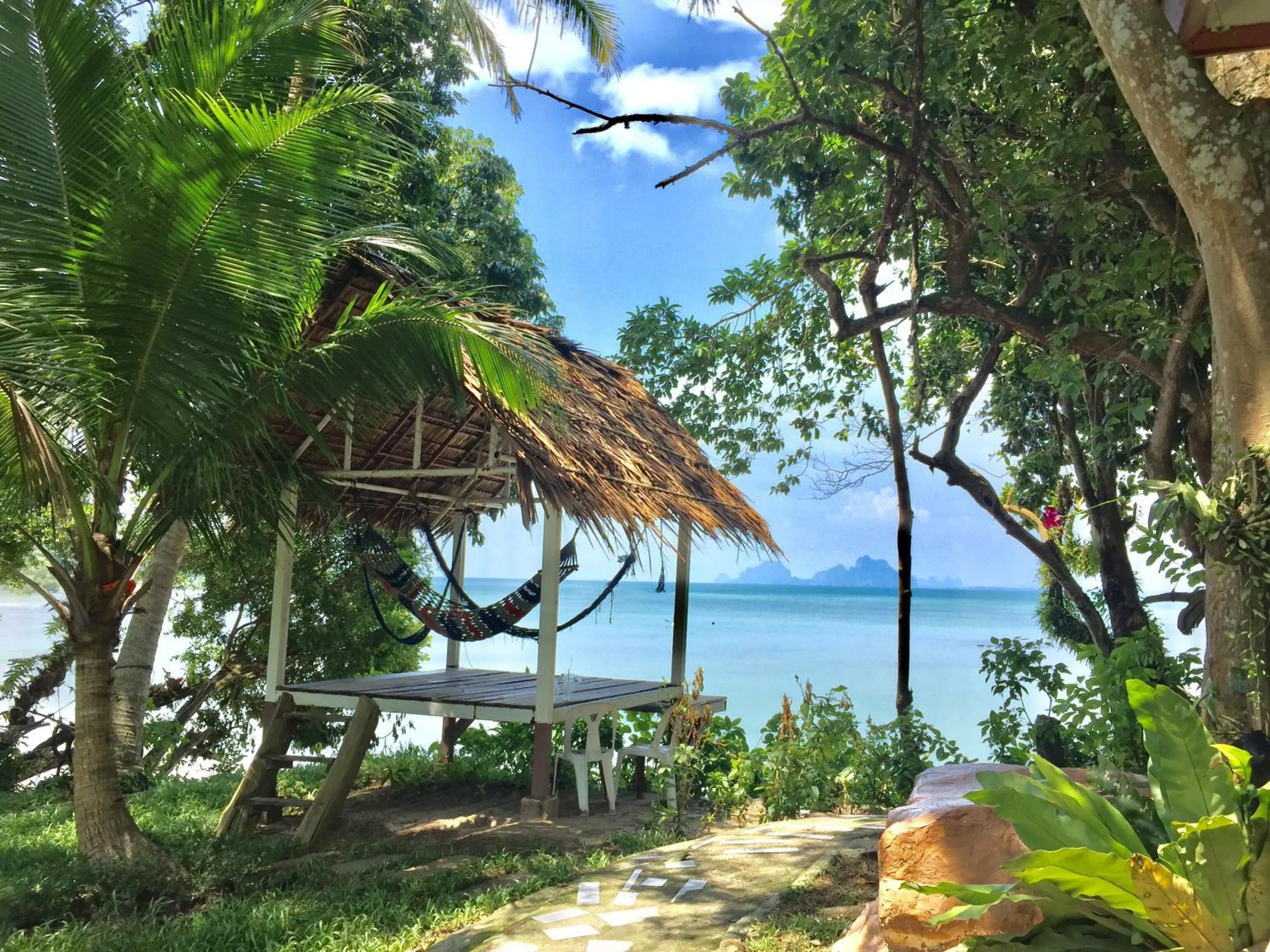 Sea view in Koh Mook Garden Beach Resort