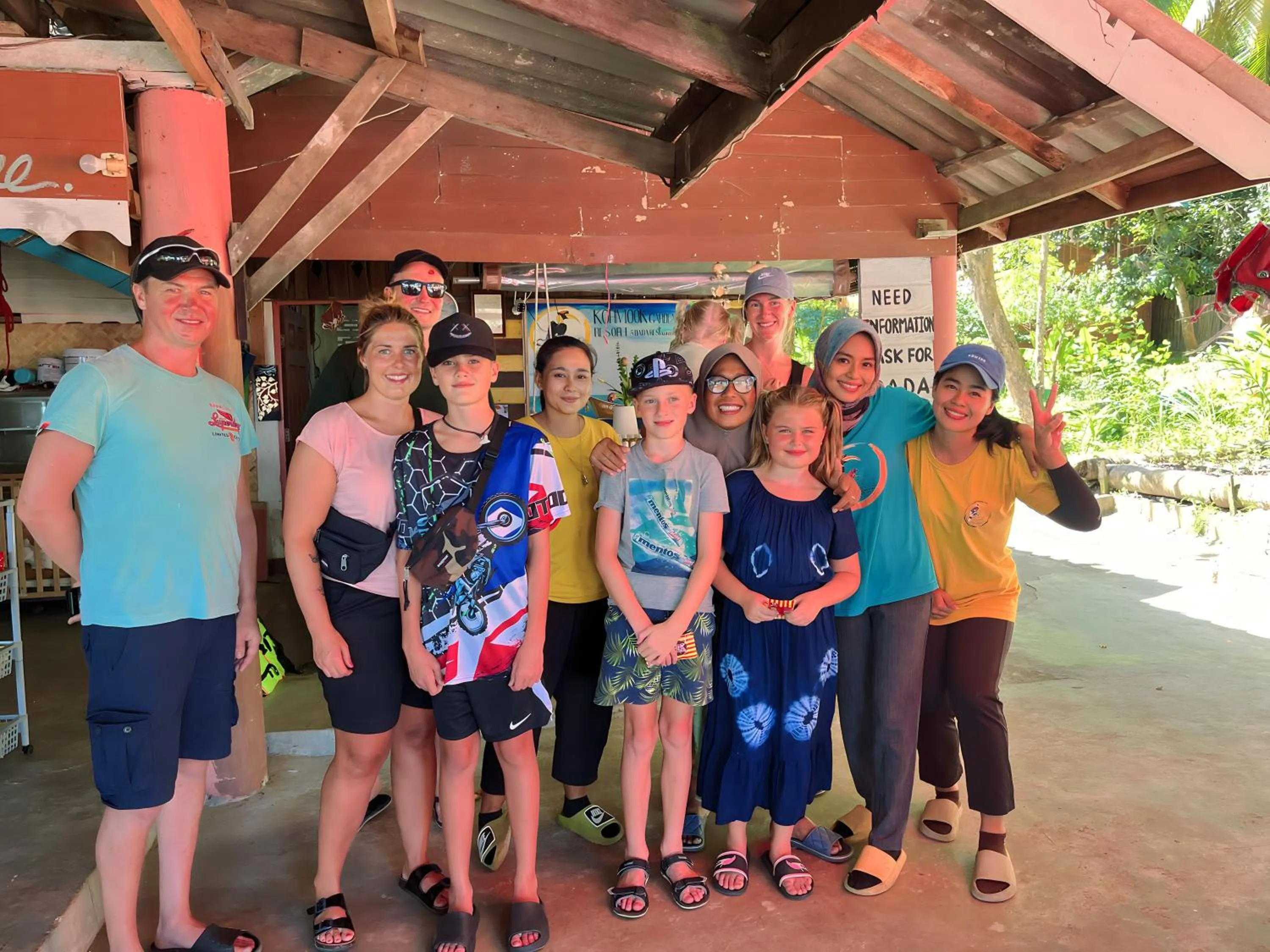 Day in Koh Mook Garden Beach Resort